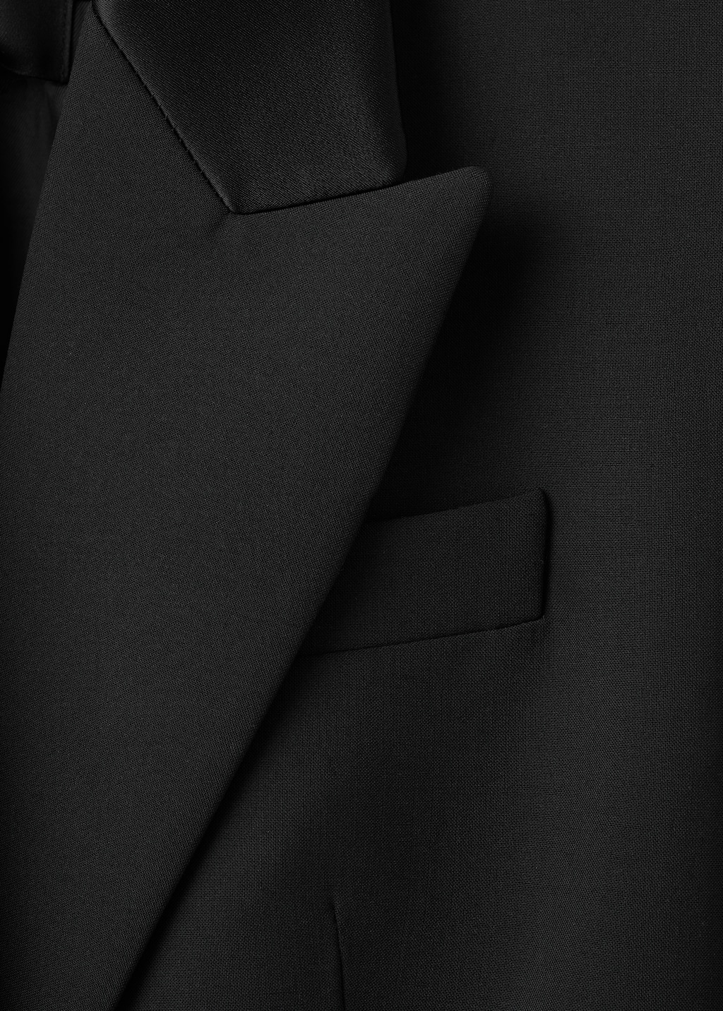 Mango Wool-blend blazer dress