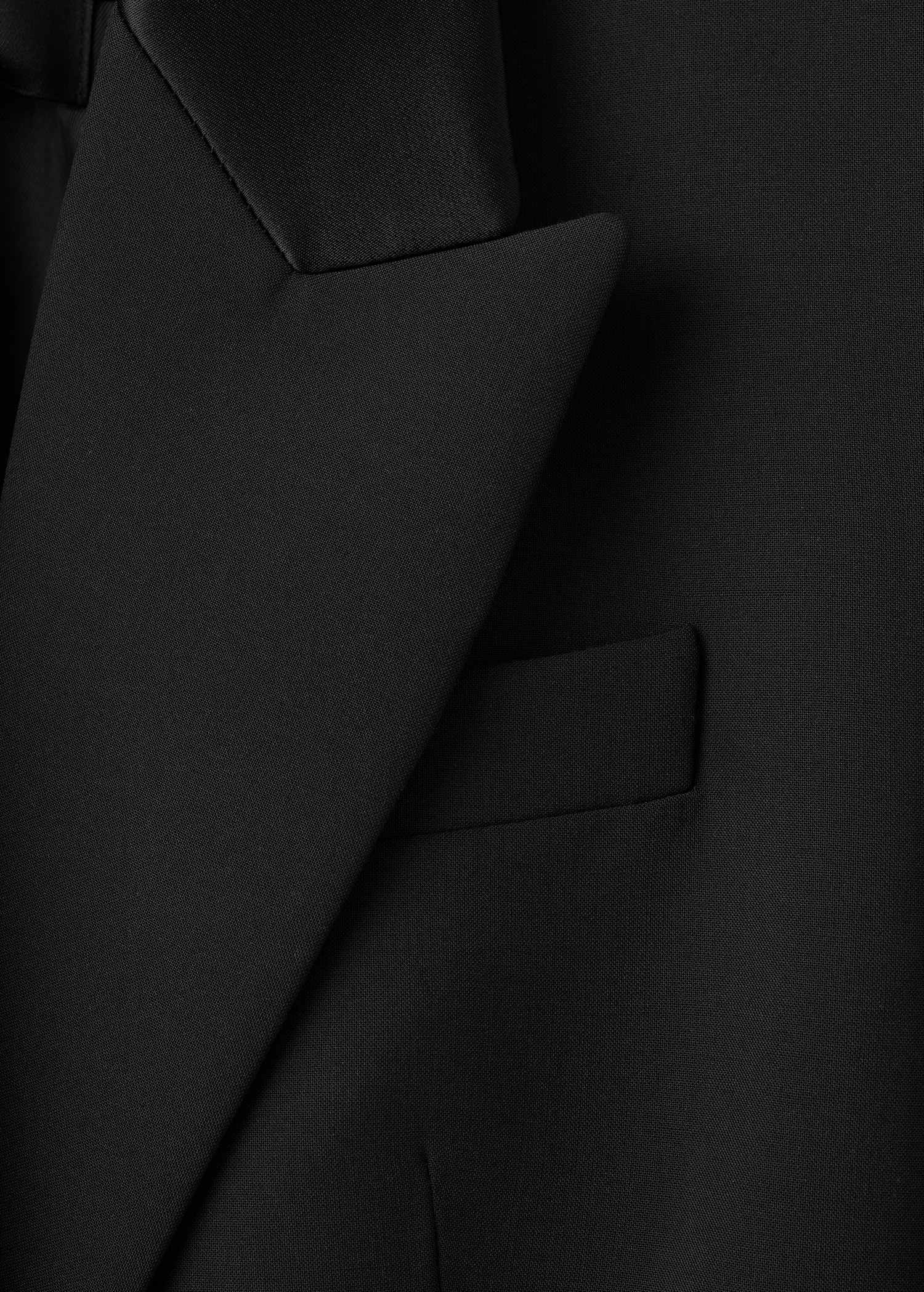 Robe style blazer en mélange de laine Femme MANGO Congo