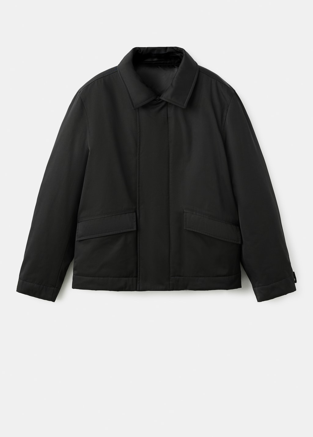 Water-repellent jacket with pockets