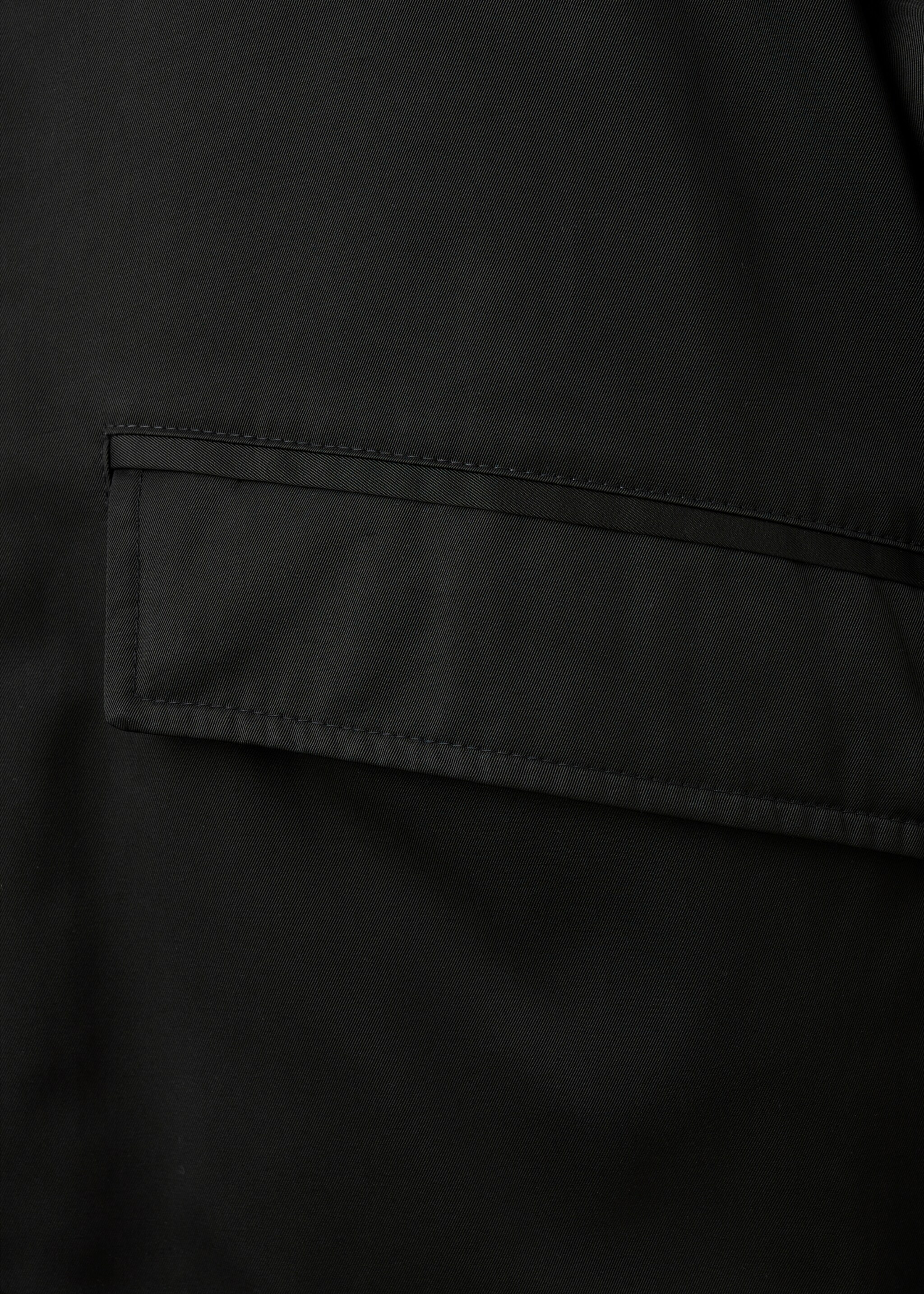 Chaqueta water repellent bolsillos - Detalle del artículo 0, Negro. Ref: 17069205-00.