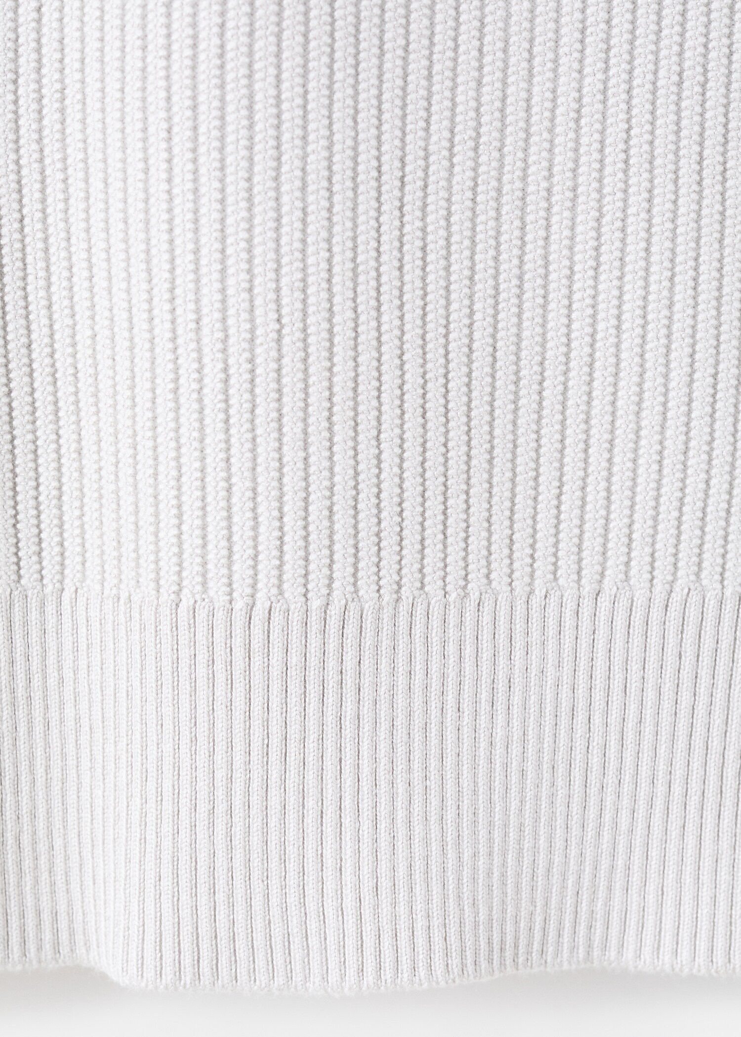 Jersey cuello alto canalé - Detalle del artículo 0