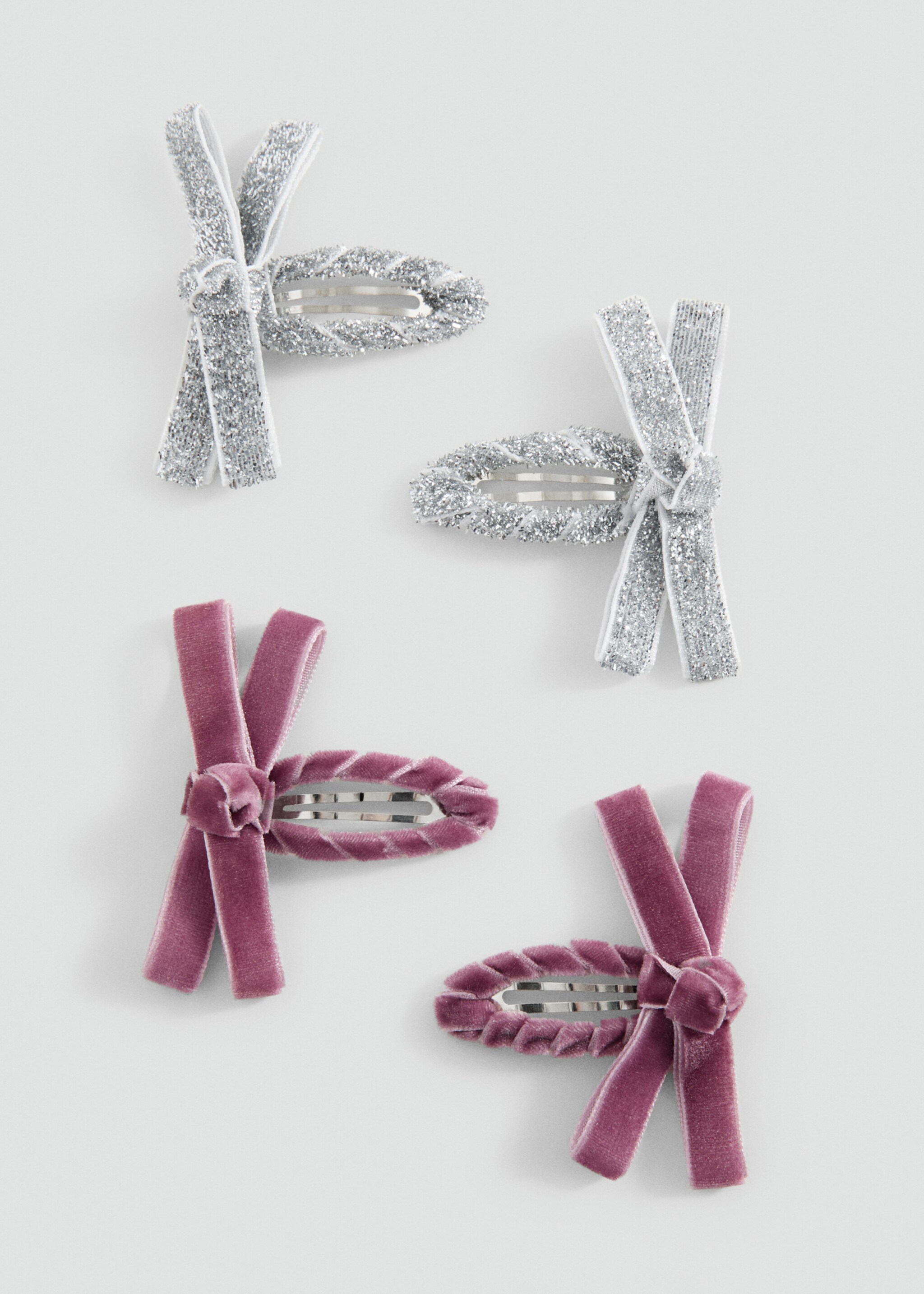 Hairclip clips - Article without model, Silver. Ref: 17069210-00.