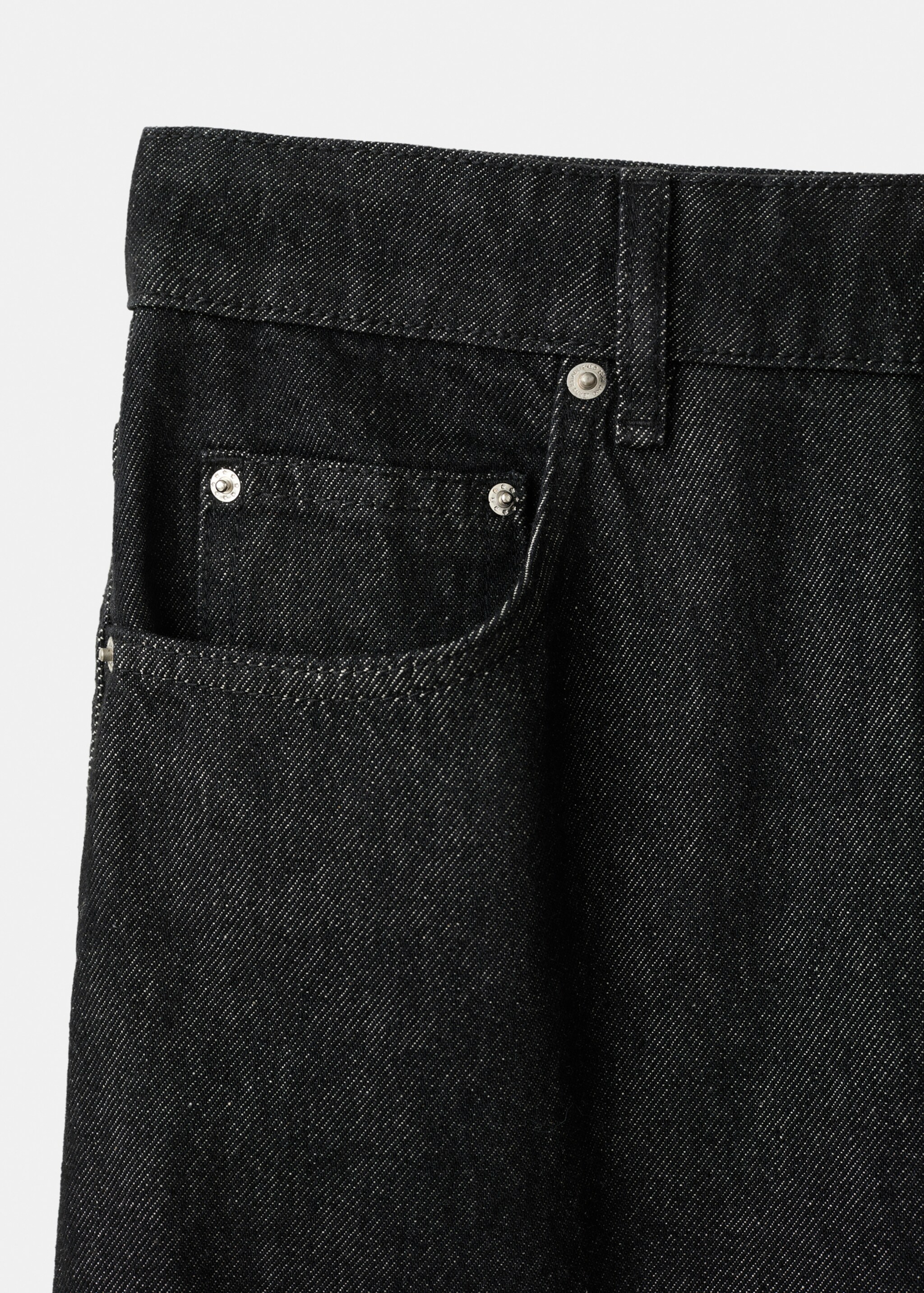 Jean barrel taille basse - Détail de l'article 0, Noir. Ref: 17069211-00.