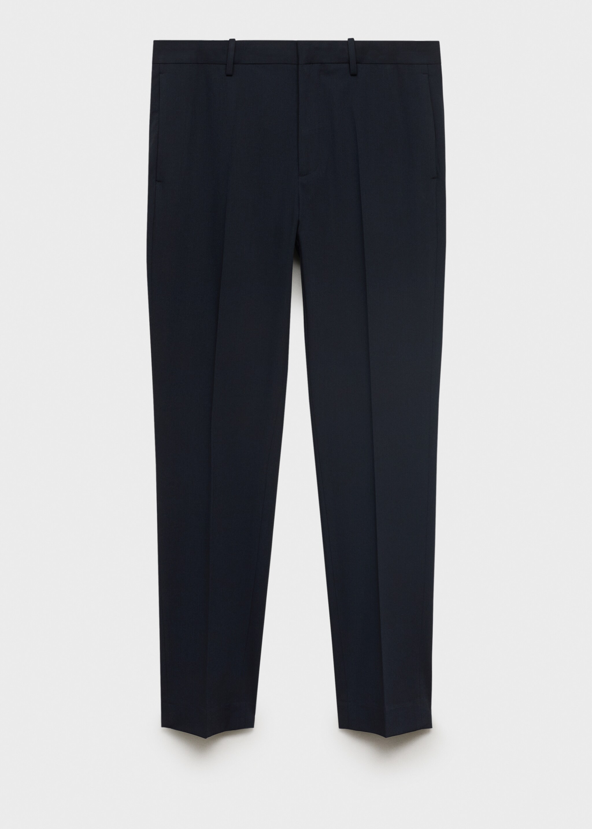 Stretch fabric super slim-fit suit trousers - Article without model