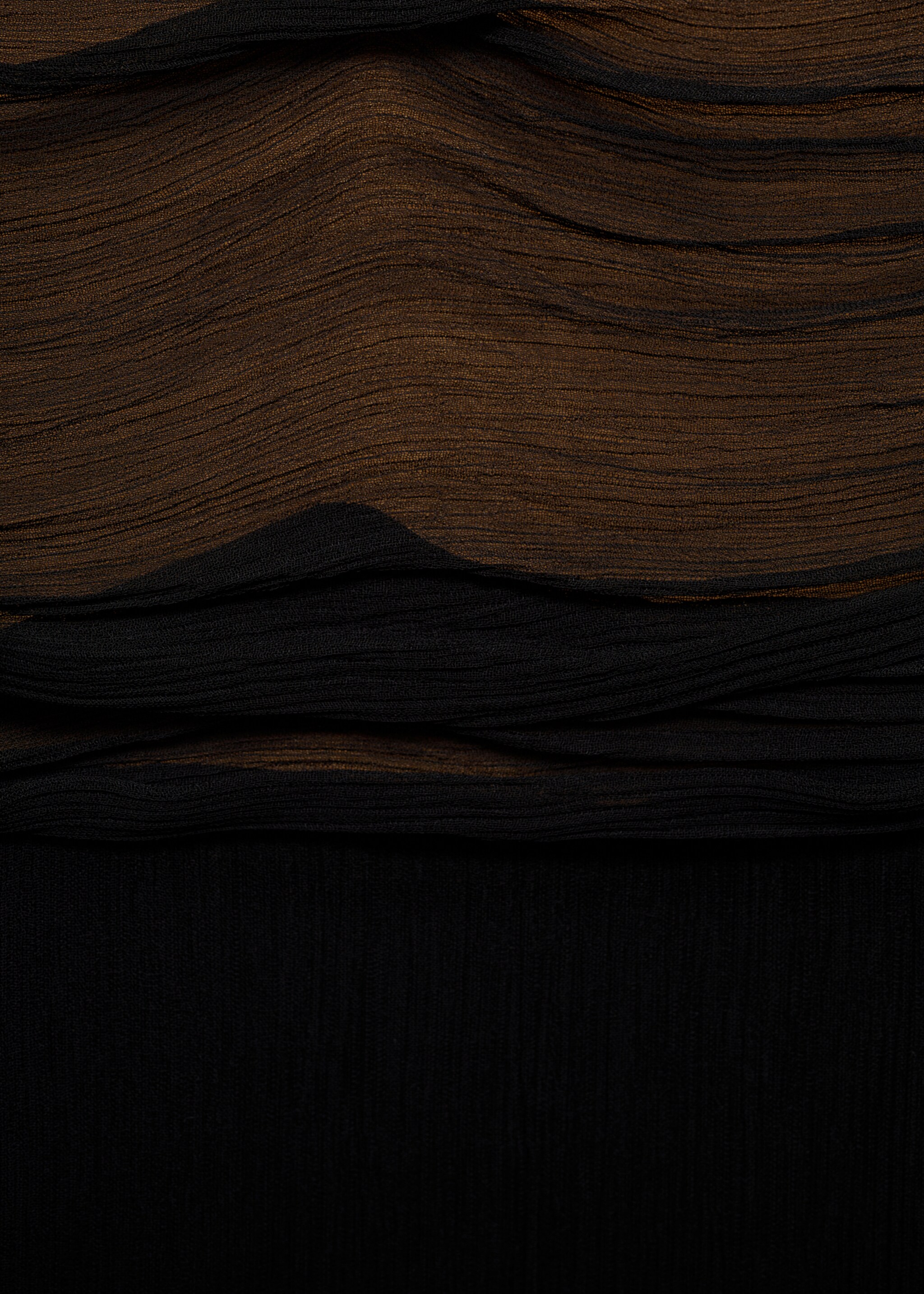 Contrasting textured dress - Details of the article 8