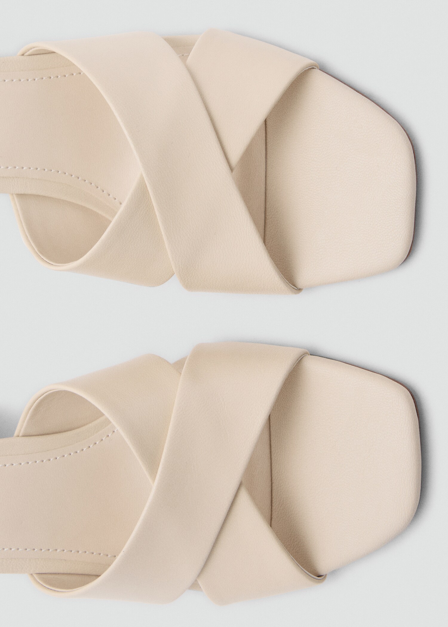 Leather block-heel sandals - Details of the article 2