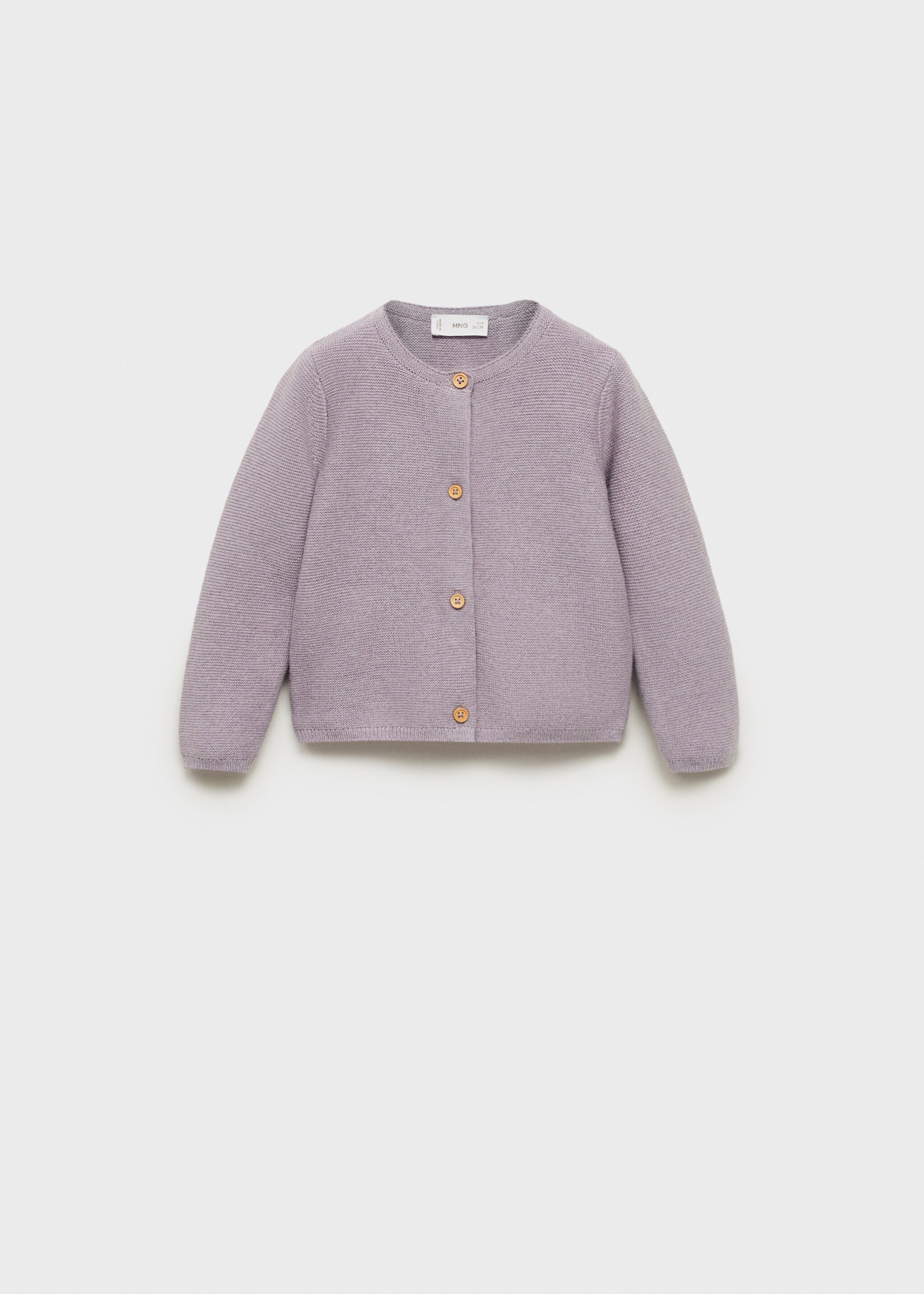 Cardigan maglia bottoni - Articolo senza modello