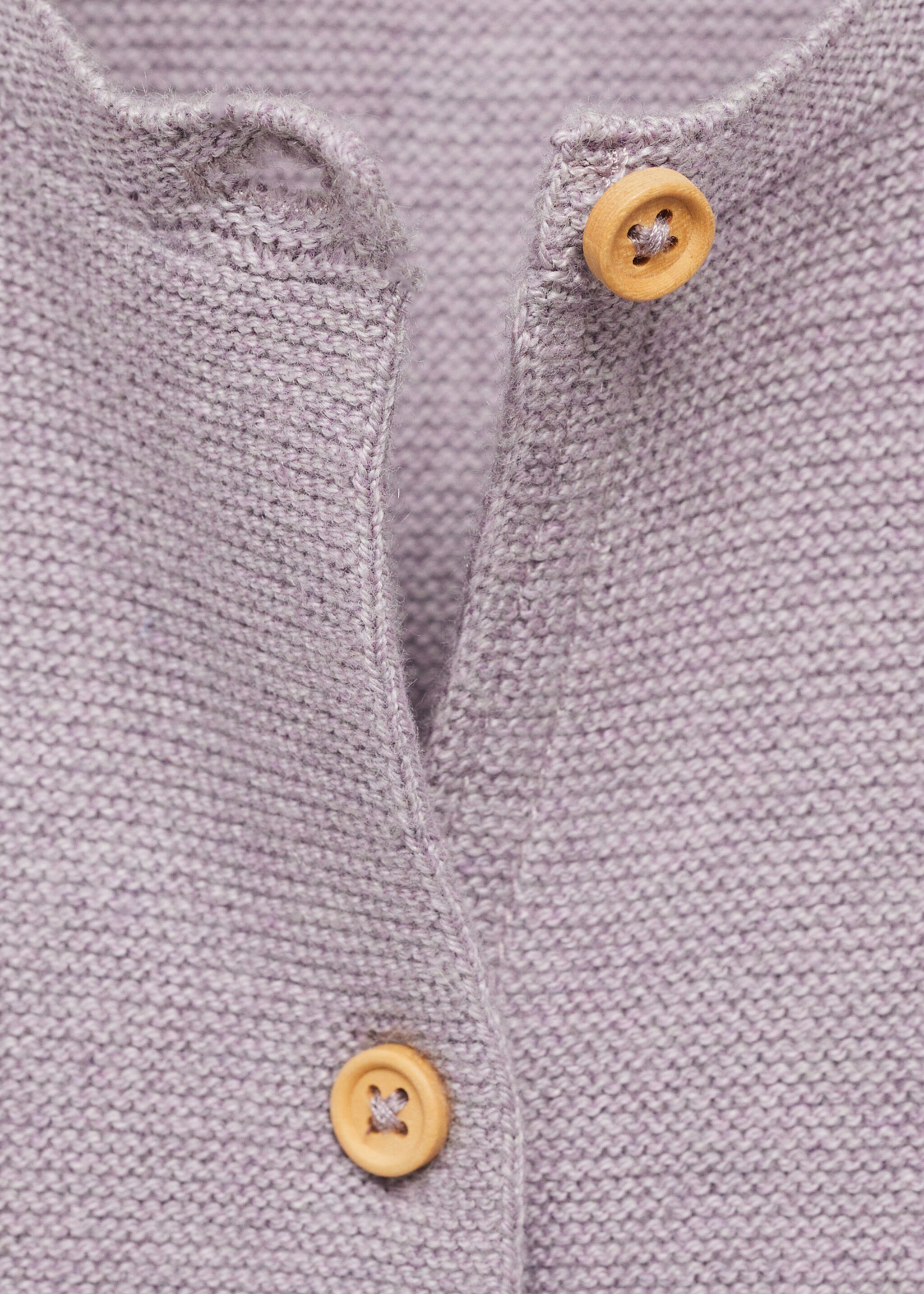 Knitted button cardigan - Details of the article 8