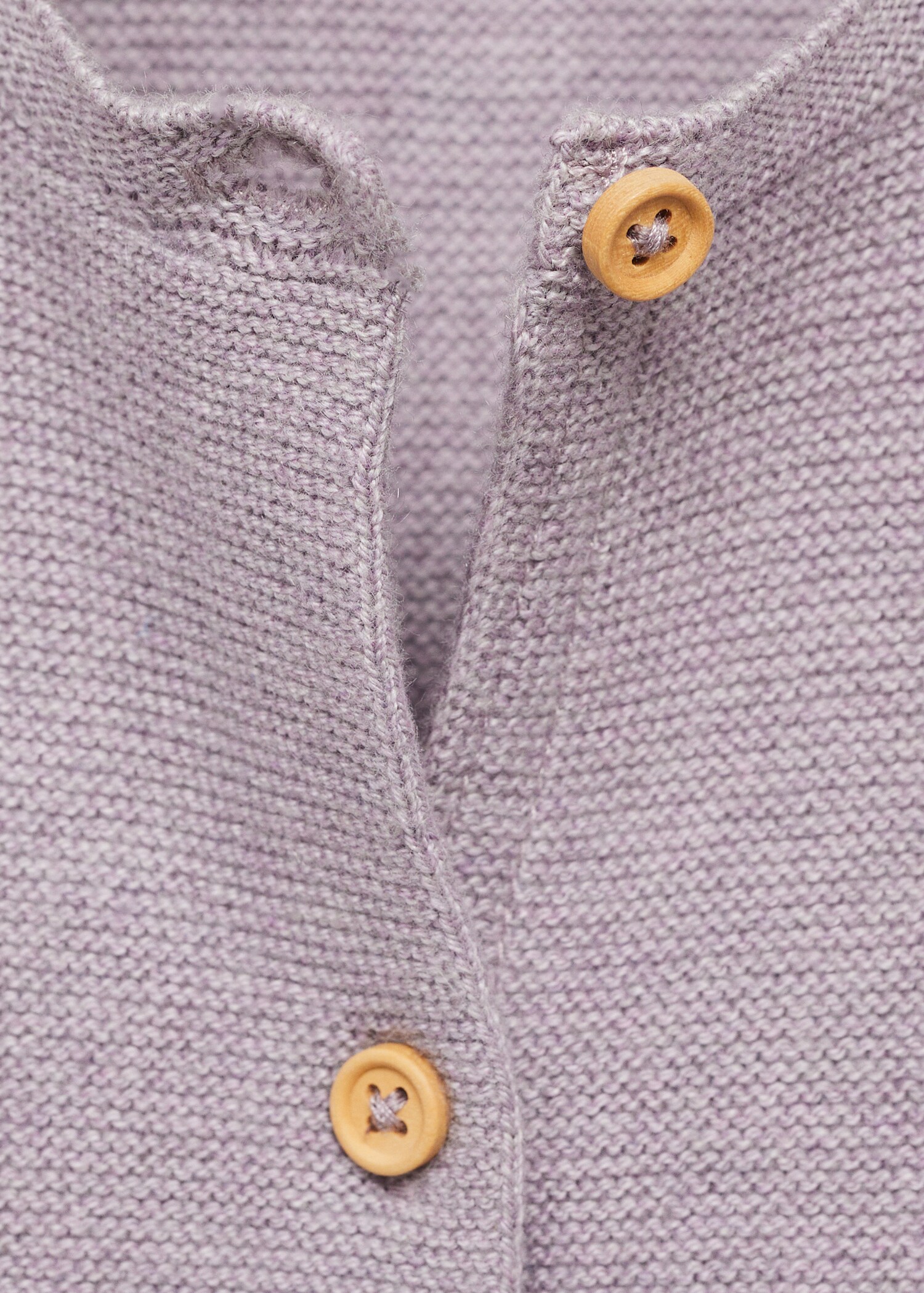 Knitted button cardigan - Details of the article 8