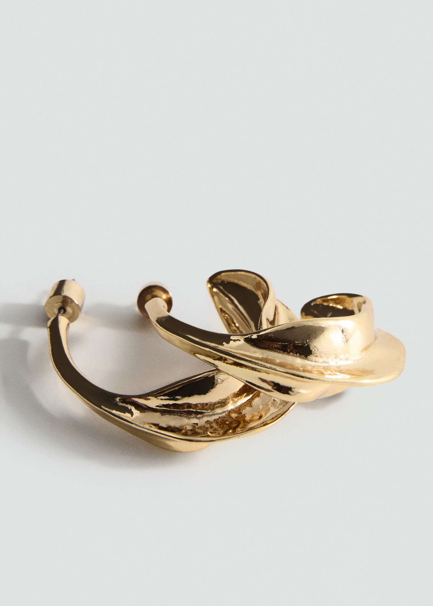 Pendientes aros relieve - Plano medio