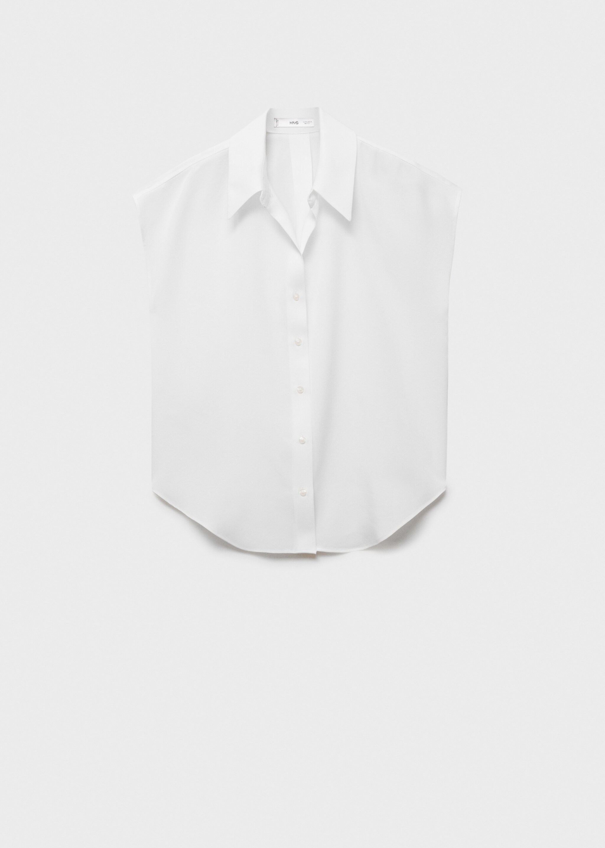 Lyocell sleeveless shirt - Article without model