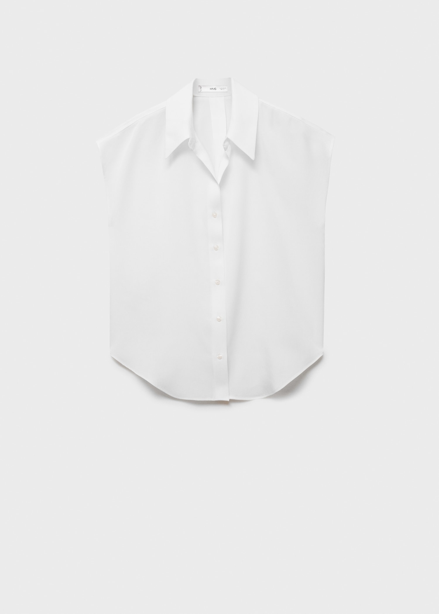 Lyocell sleeveless shirt - Article without model