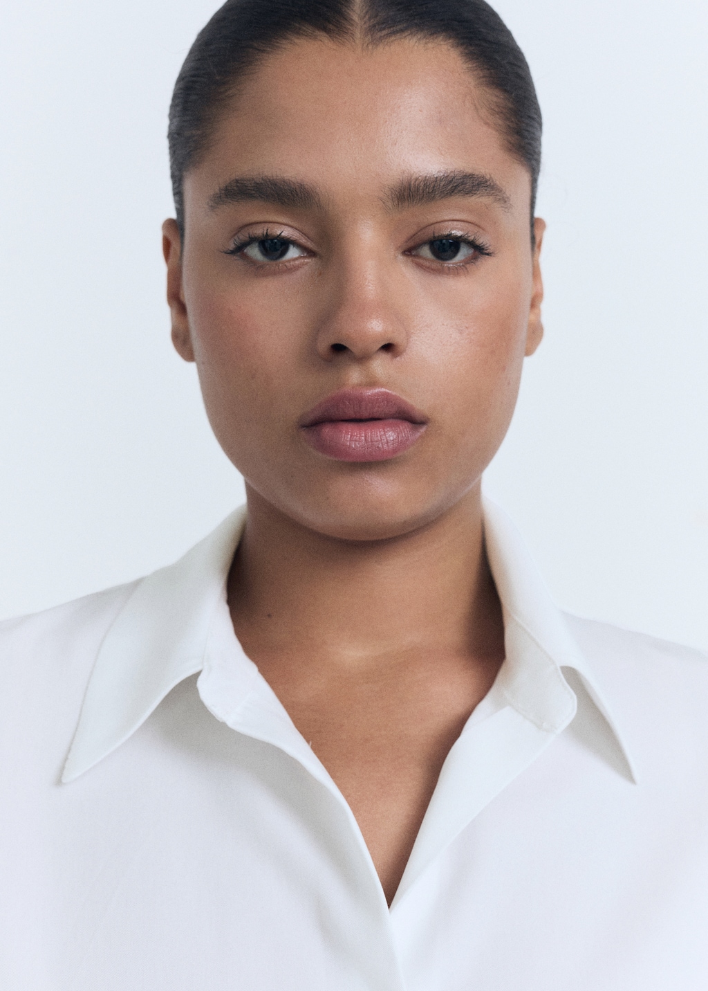 Lyocell sleeveless shirt