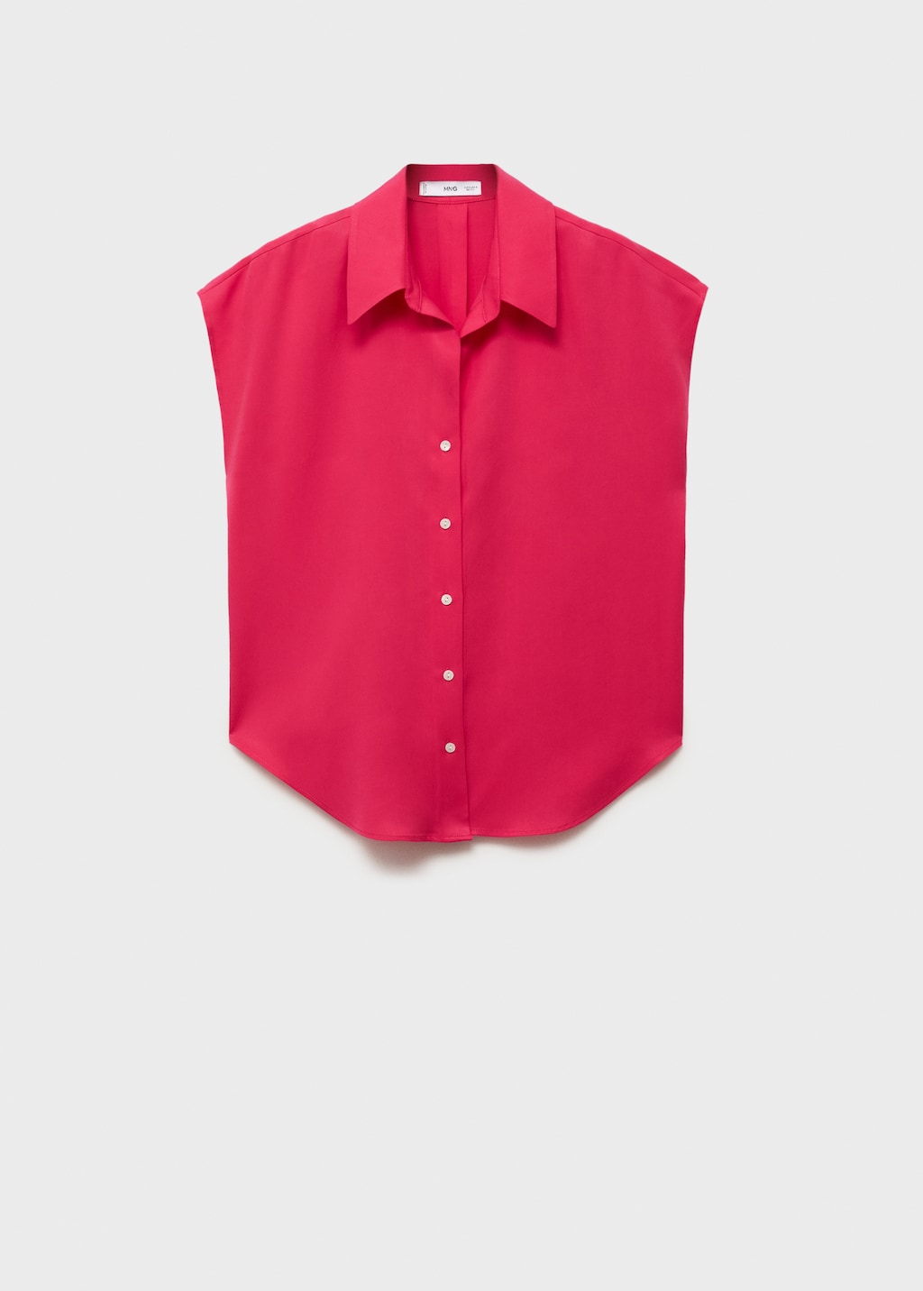 Mango Lyocell sleeveless shirt
