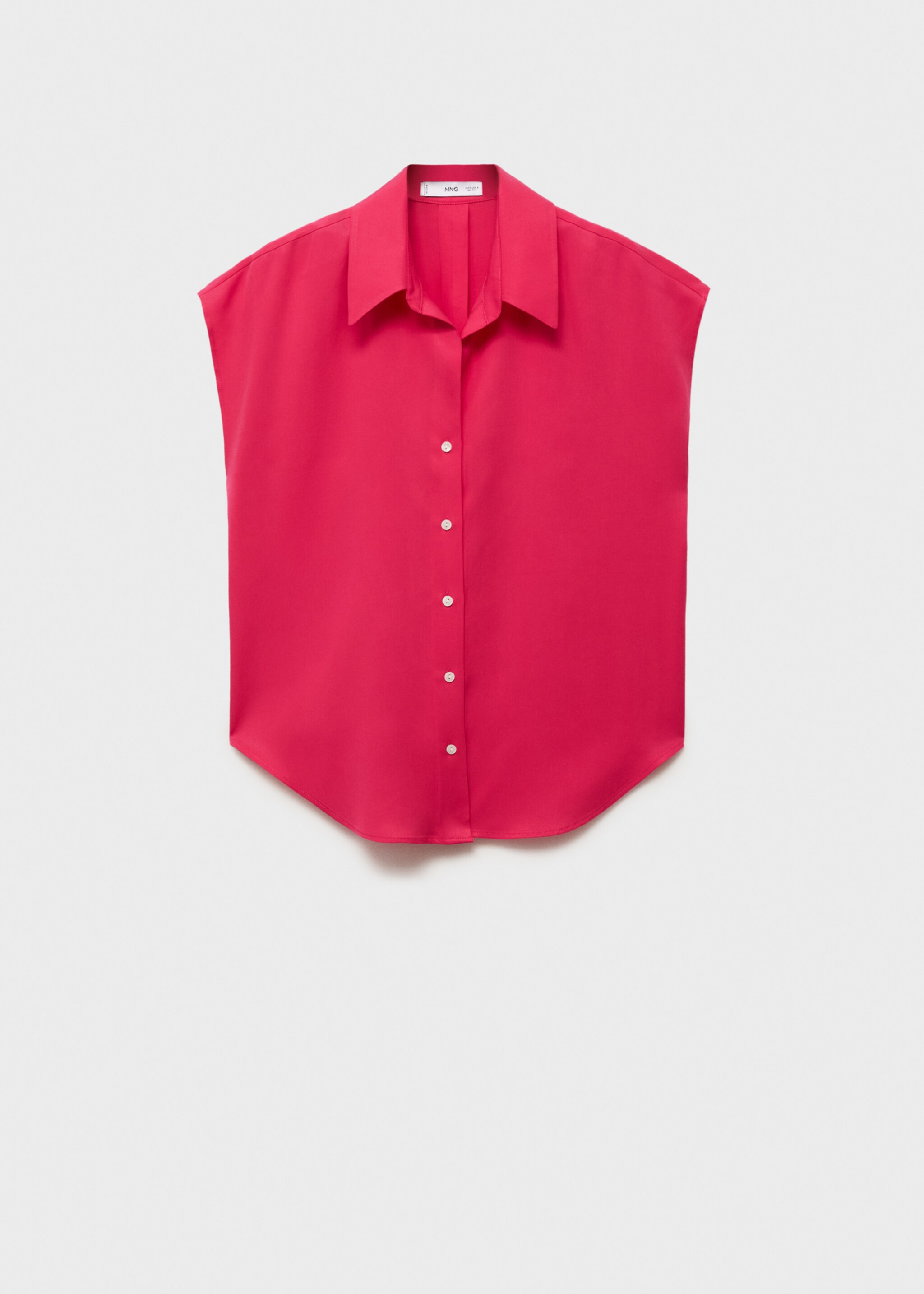 Lyocell sleeveless shirt - Article without model