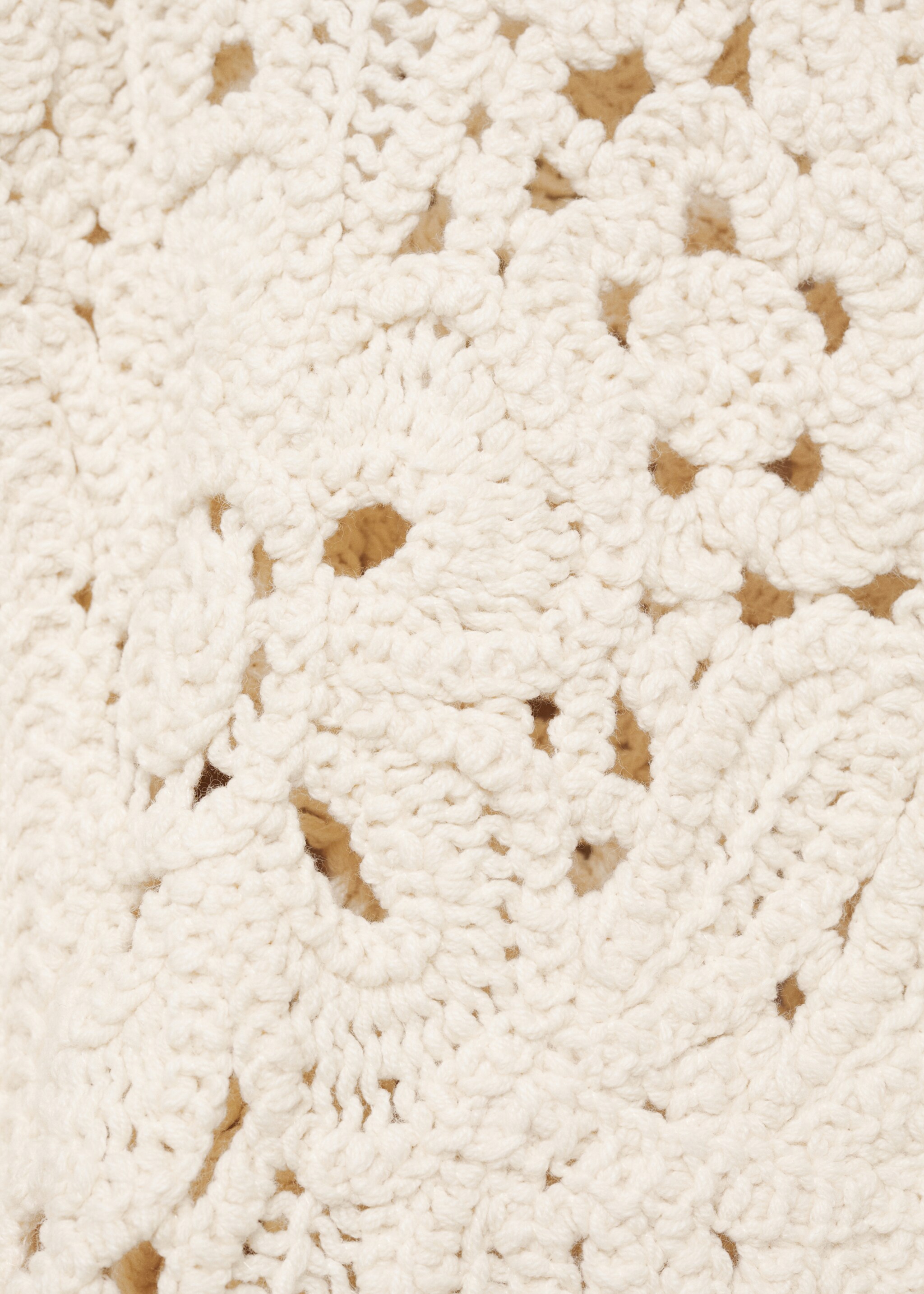 Veste en tricot ajouré avec ourlet festonné - Détail de l'article 8
