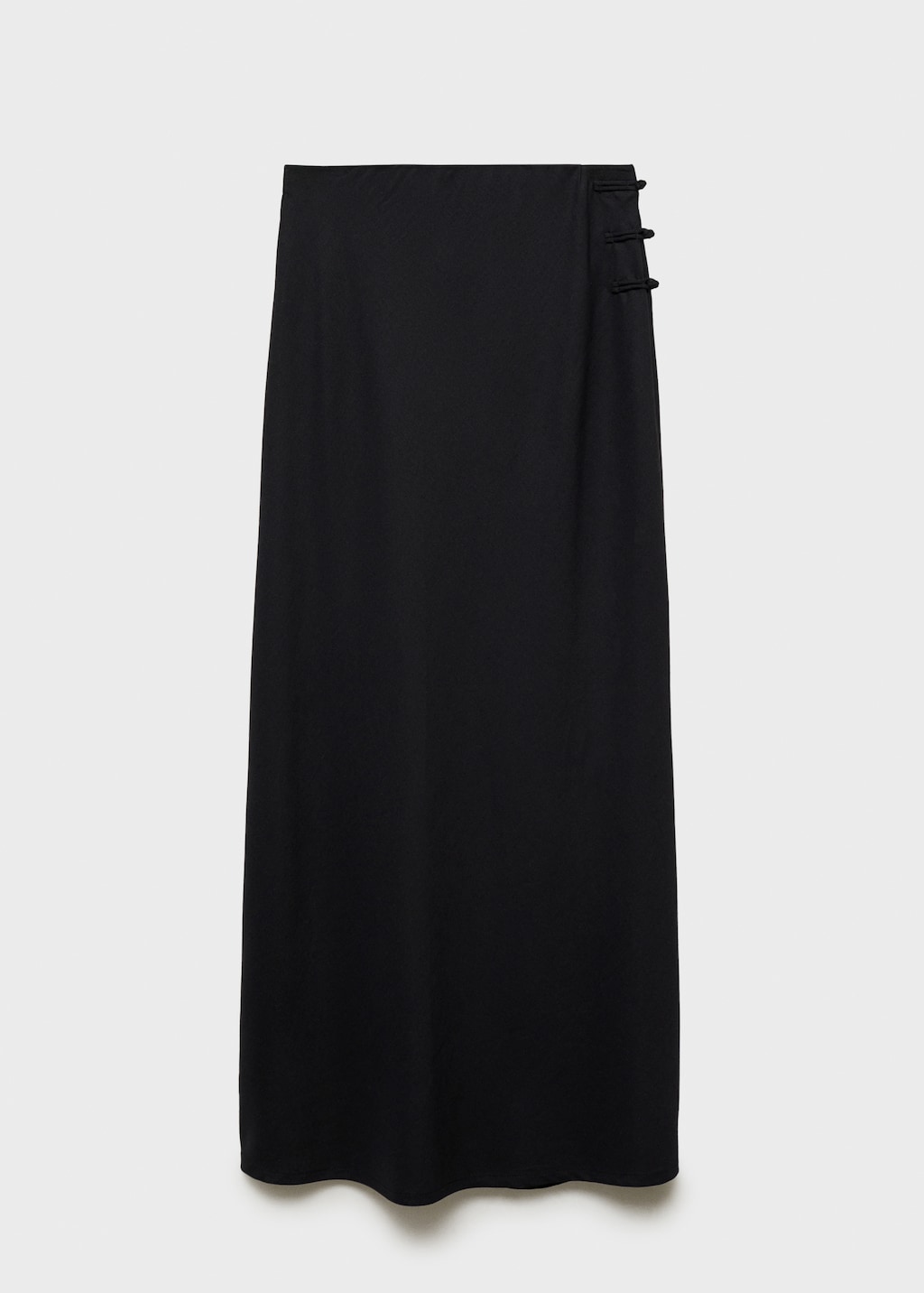 Linen-blend straight skirt - Women | MANGO USA