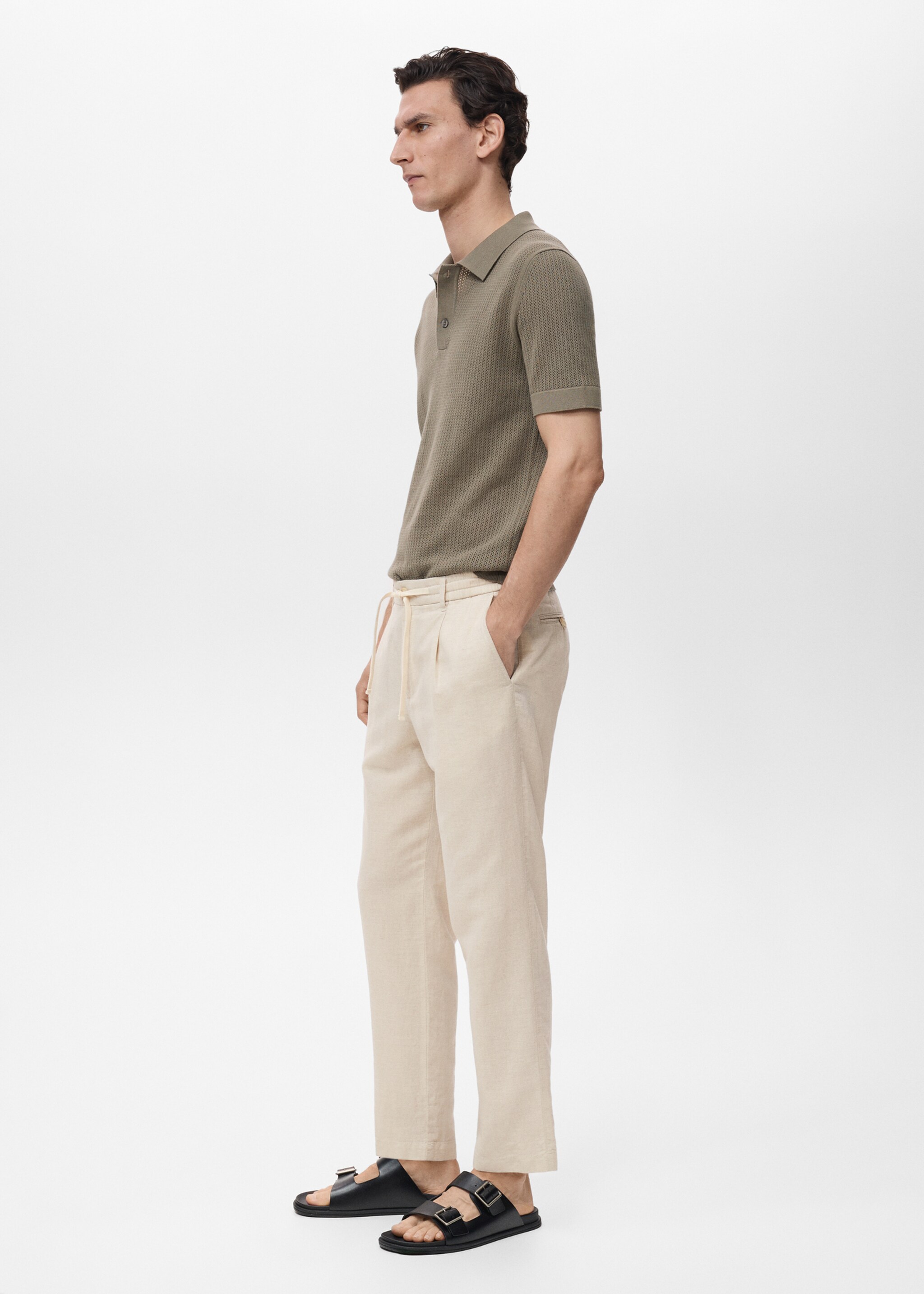 Pantalons slim fit lli cordill - Detall de l'article 2