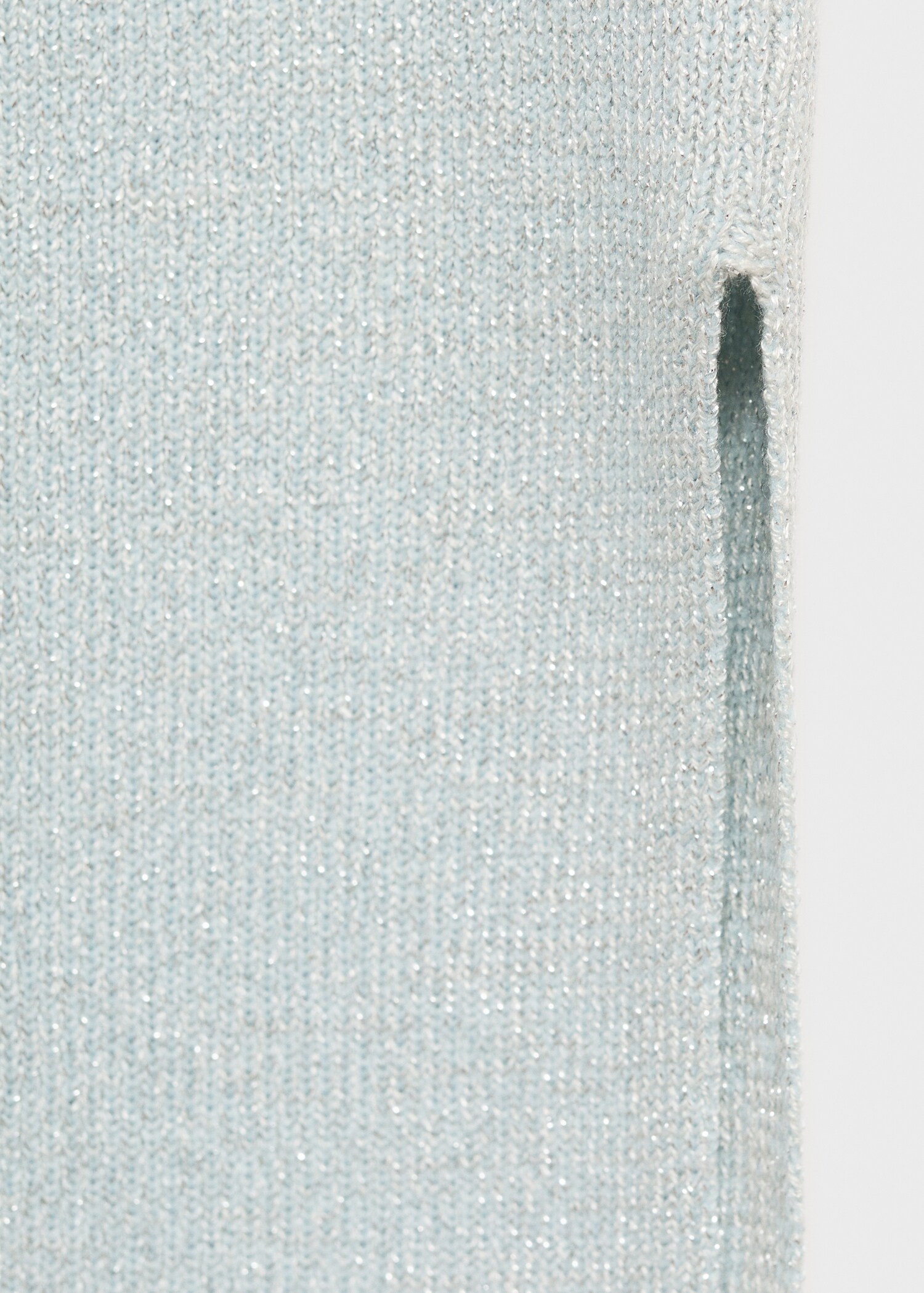 Long knitted skirt - Details of the article 8