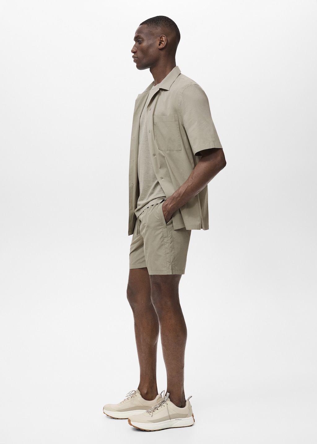 Swimsuit with zip pockets