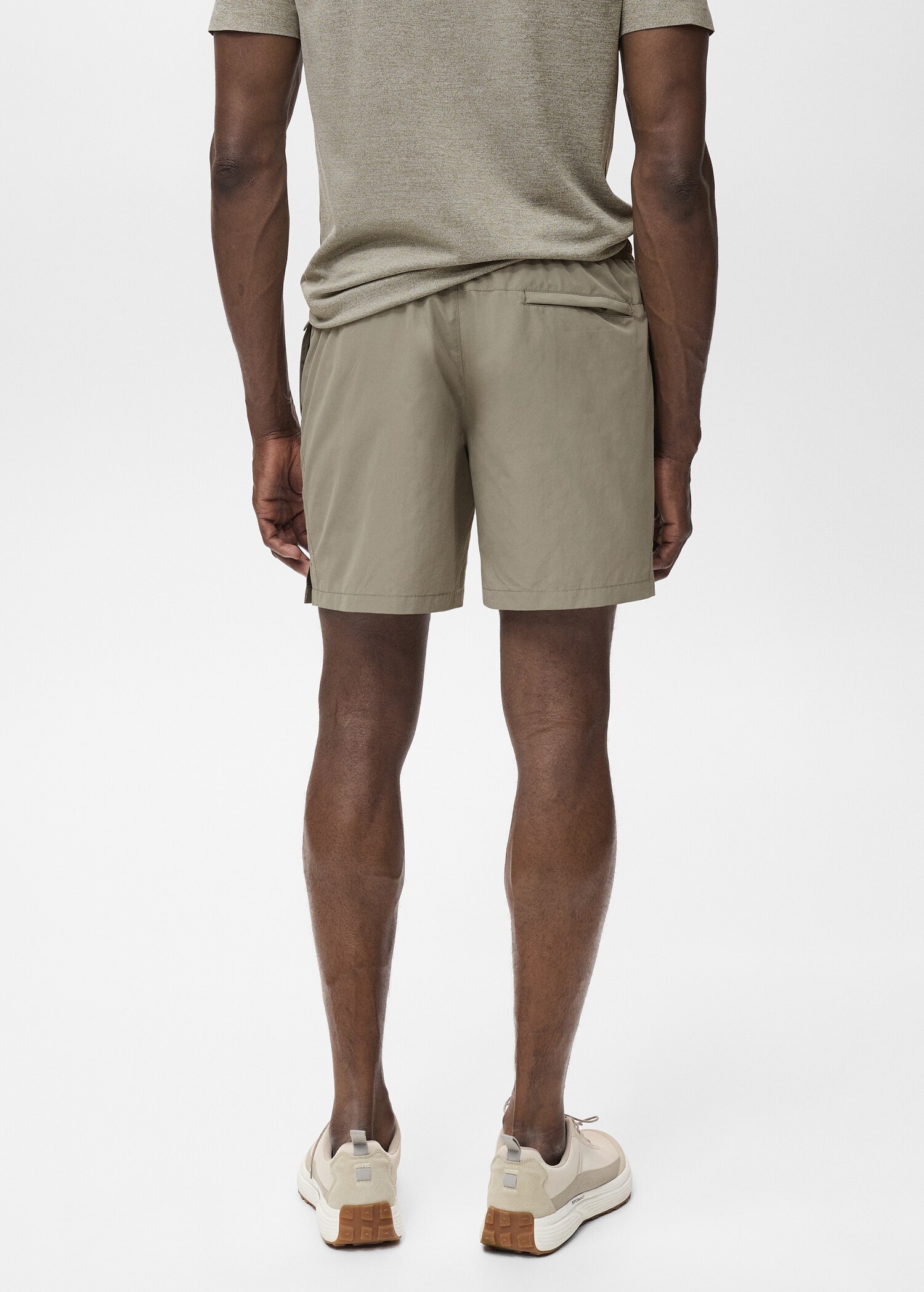 Swimsuit with zip pockets - Reverse of the article