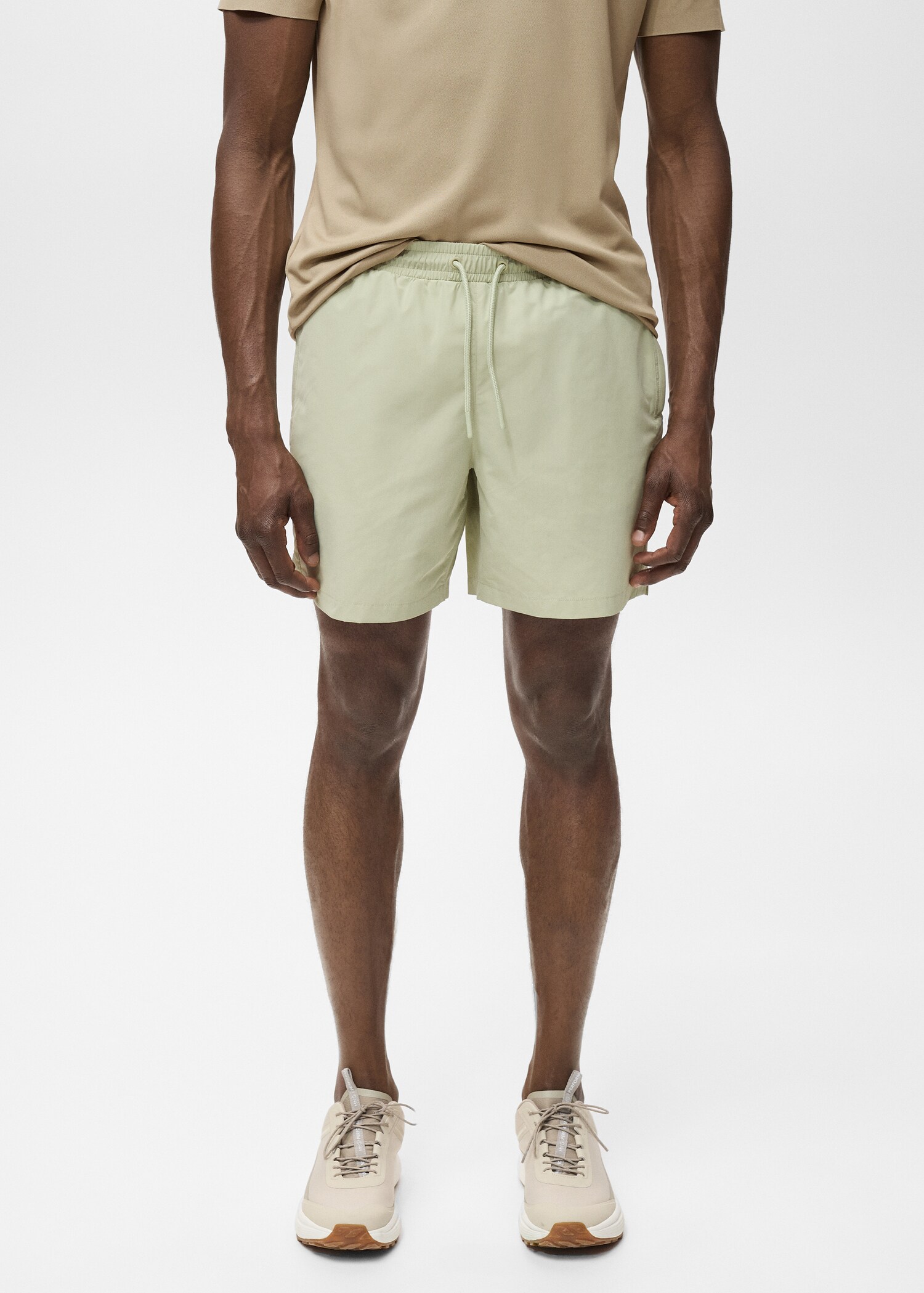 Swimsuit with zip pockets - Medium plane