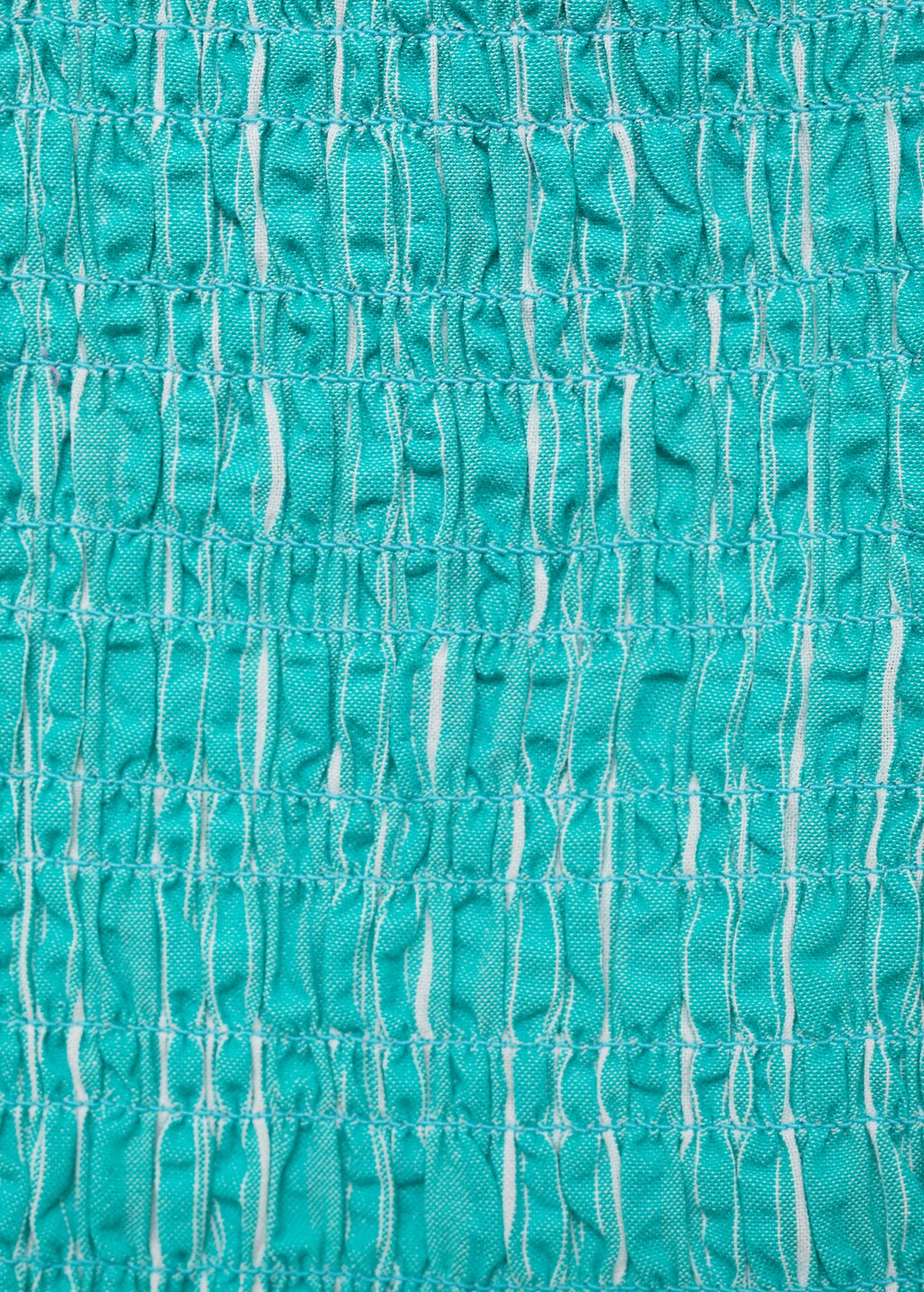 Ruched strapless top