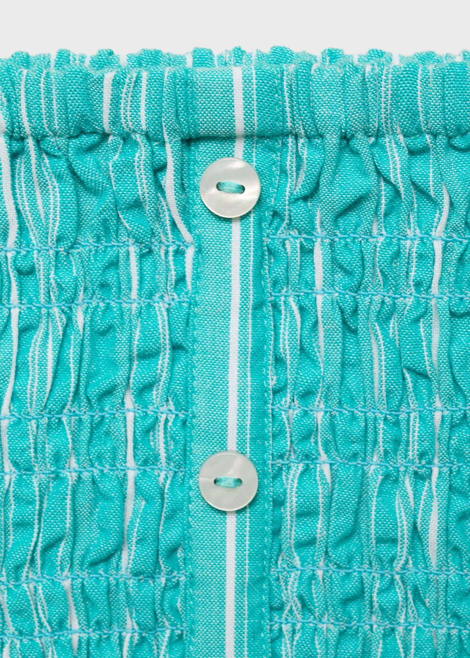 Ruched strapless top - Details of the article 8