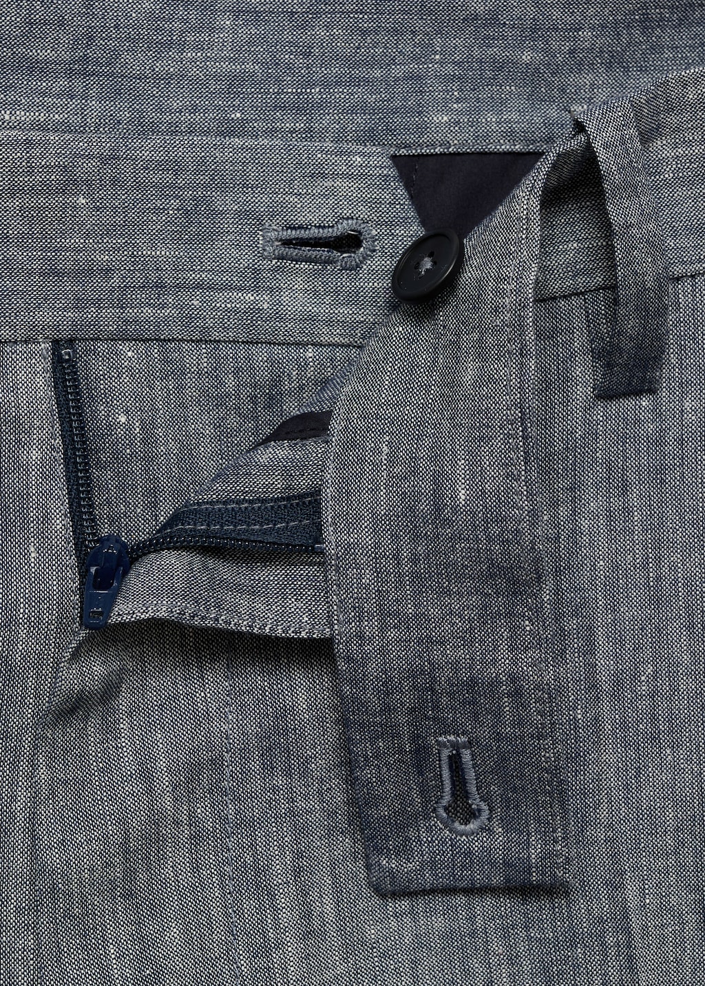 Slim fit linen pants