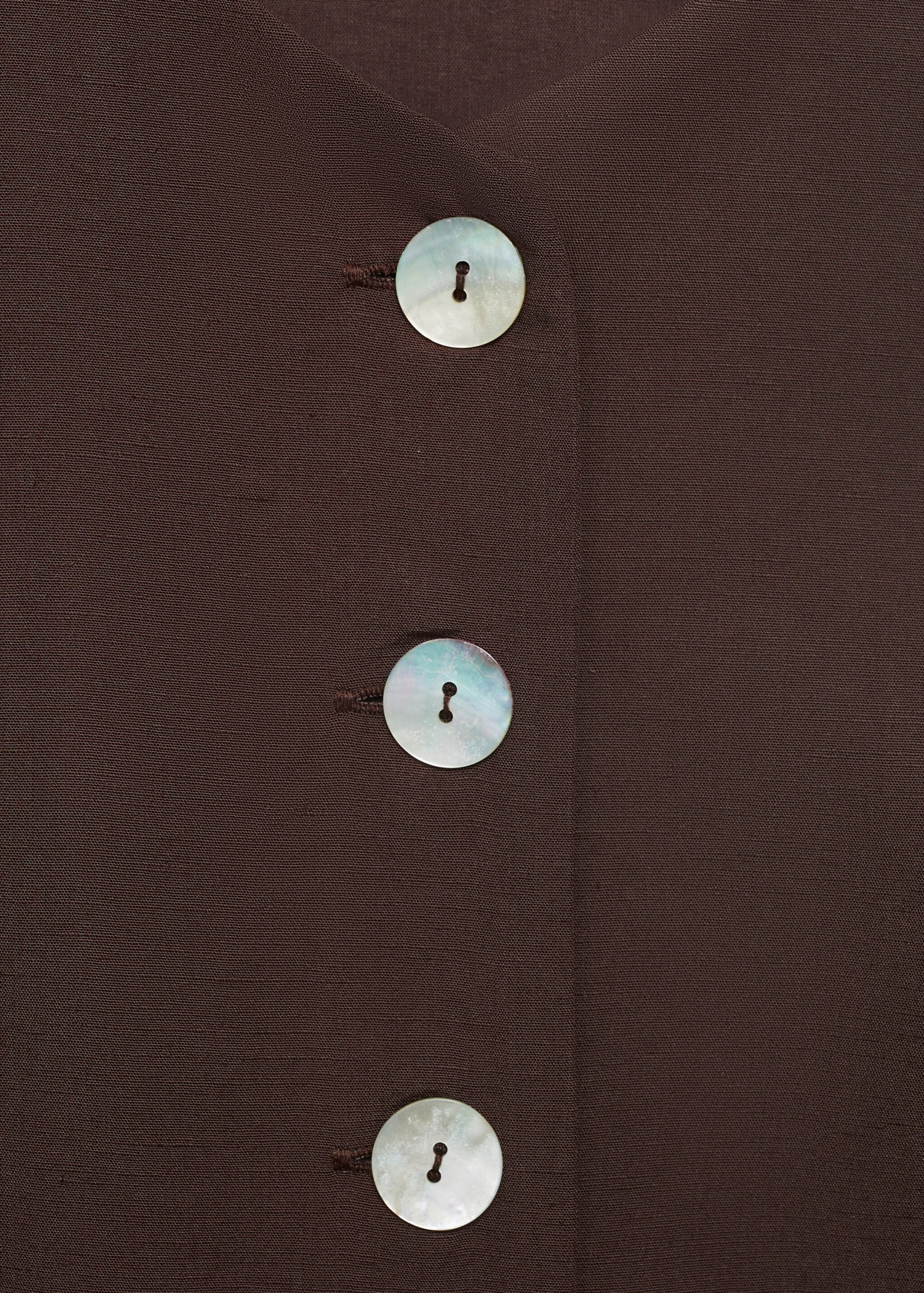 Suit waistcoat with buttons - Details of the article 8