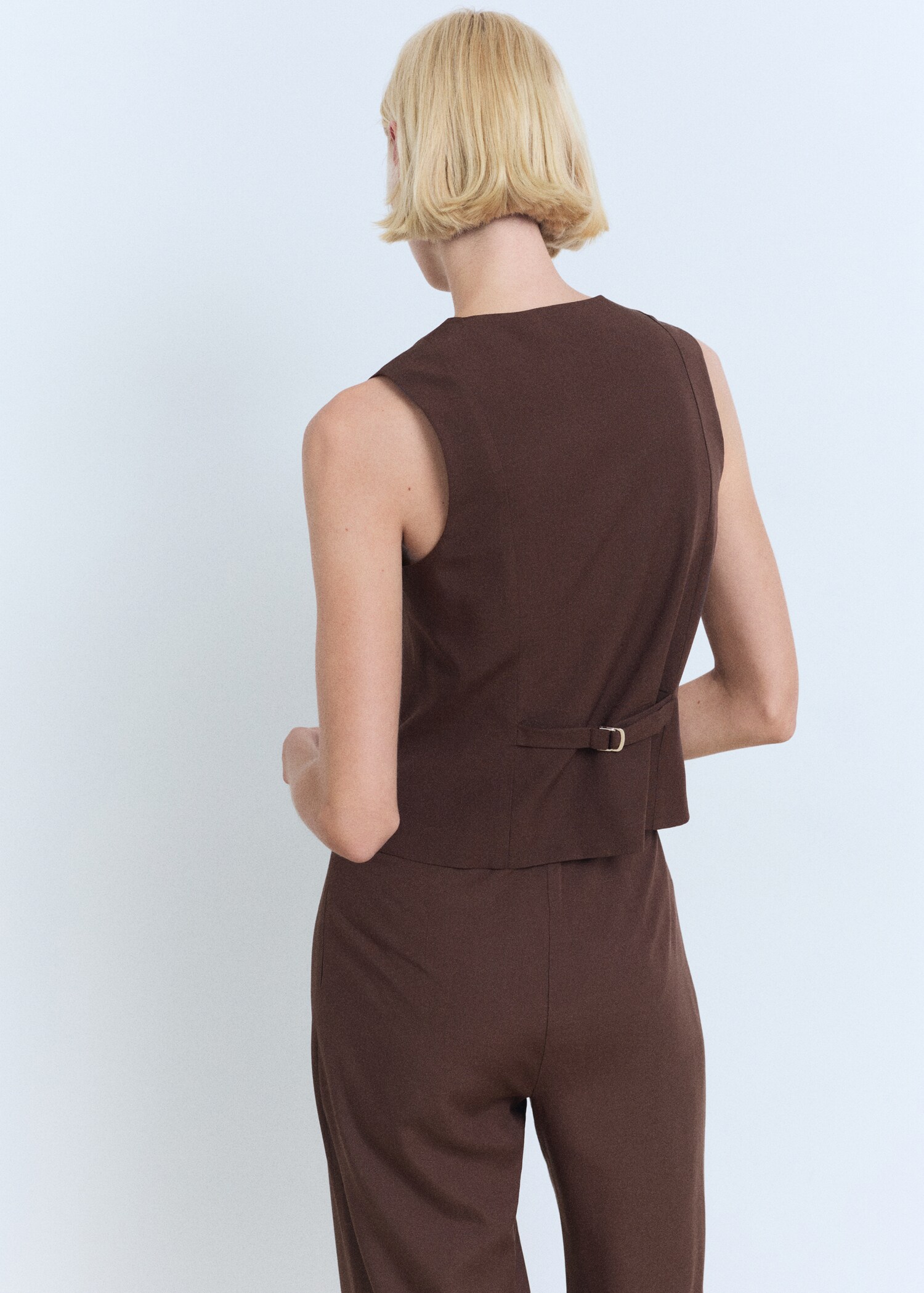 Chaleco traje botones - Reverso del artículo