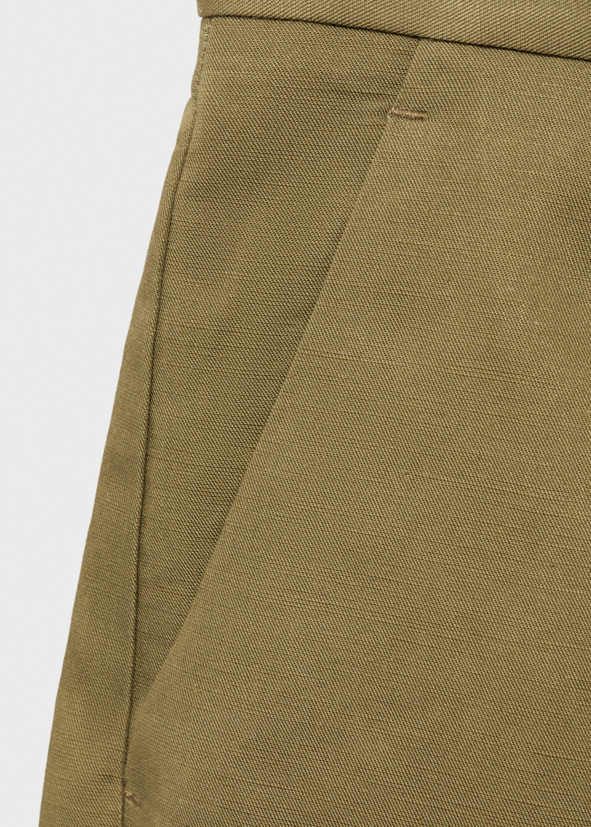 Bermudas traje mezcla lino - Detalle del artículo 0