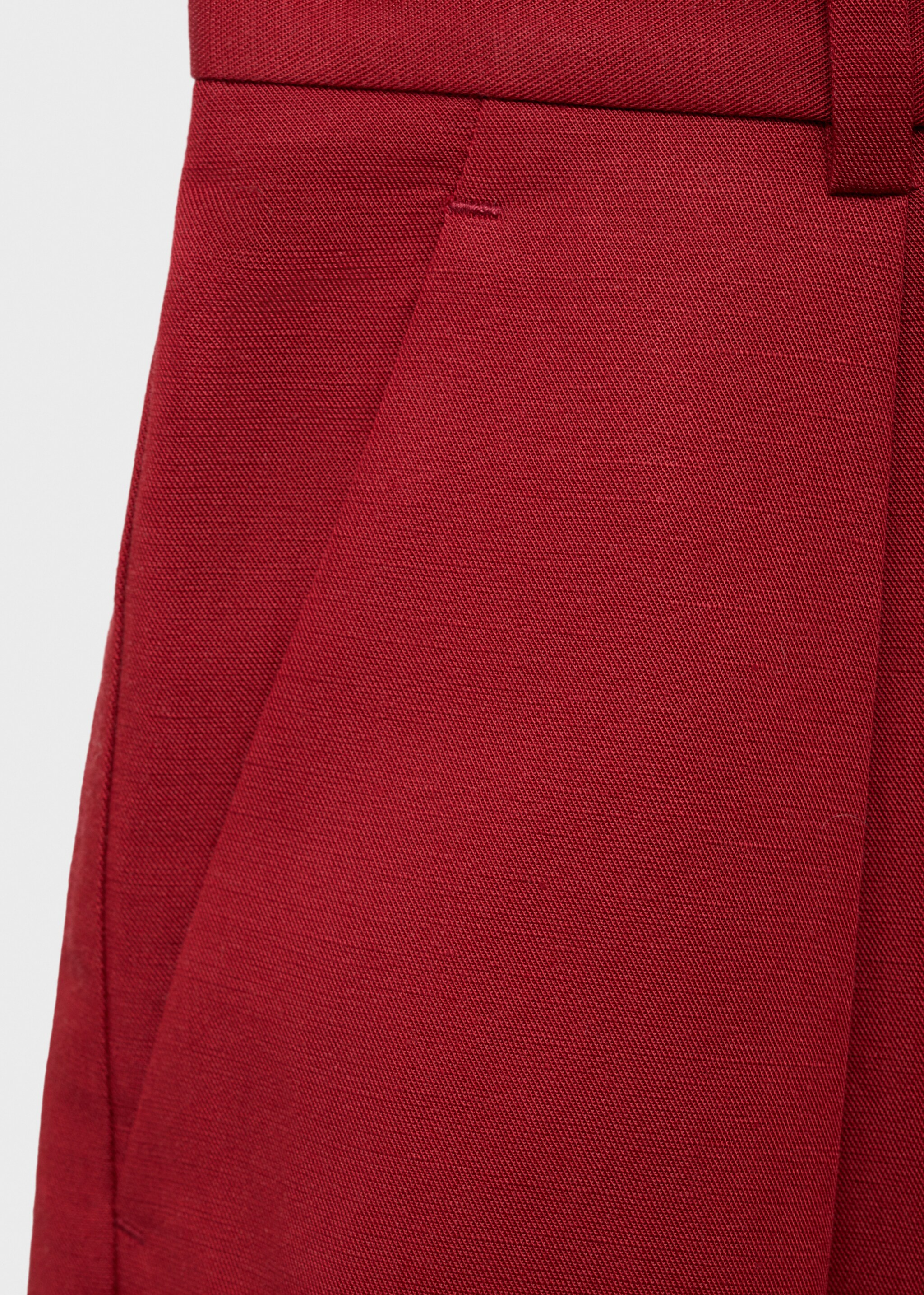 Bermudas traje mezcla lino - Detalle del artículo 0