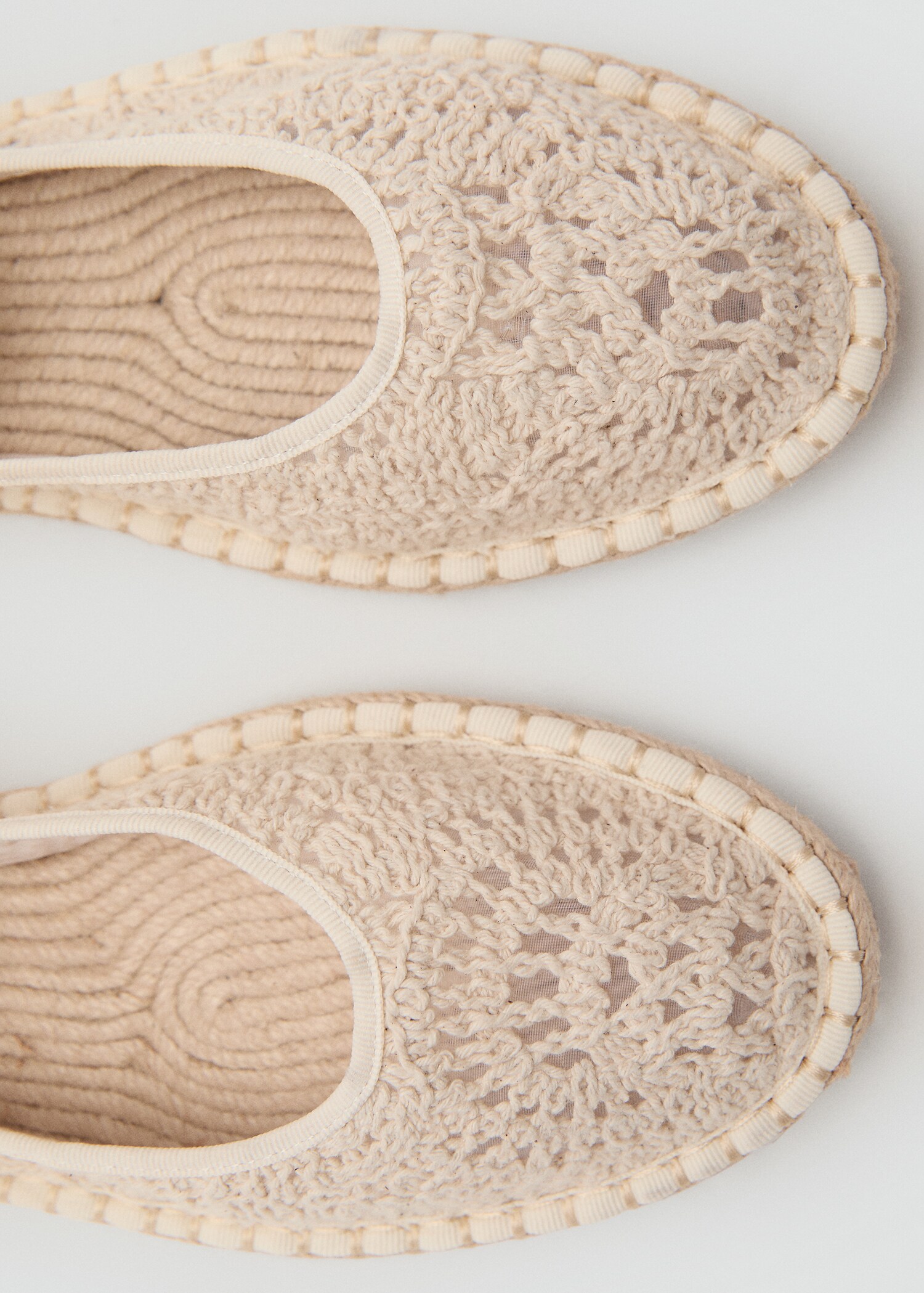 Crochet ballet flats - Details of the article 1
