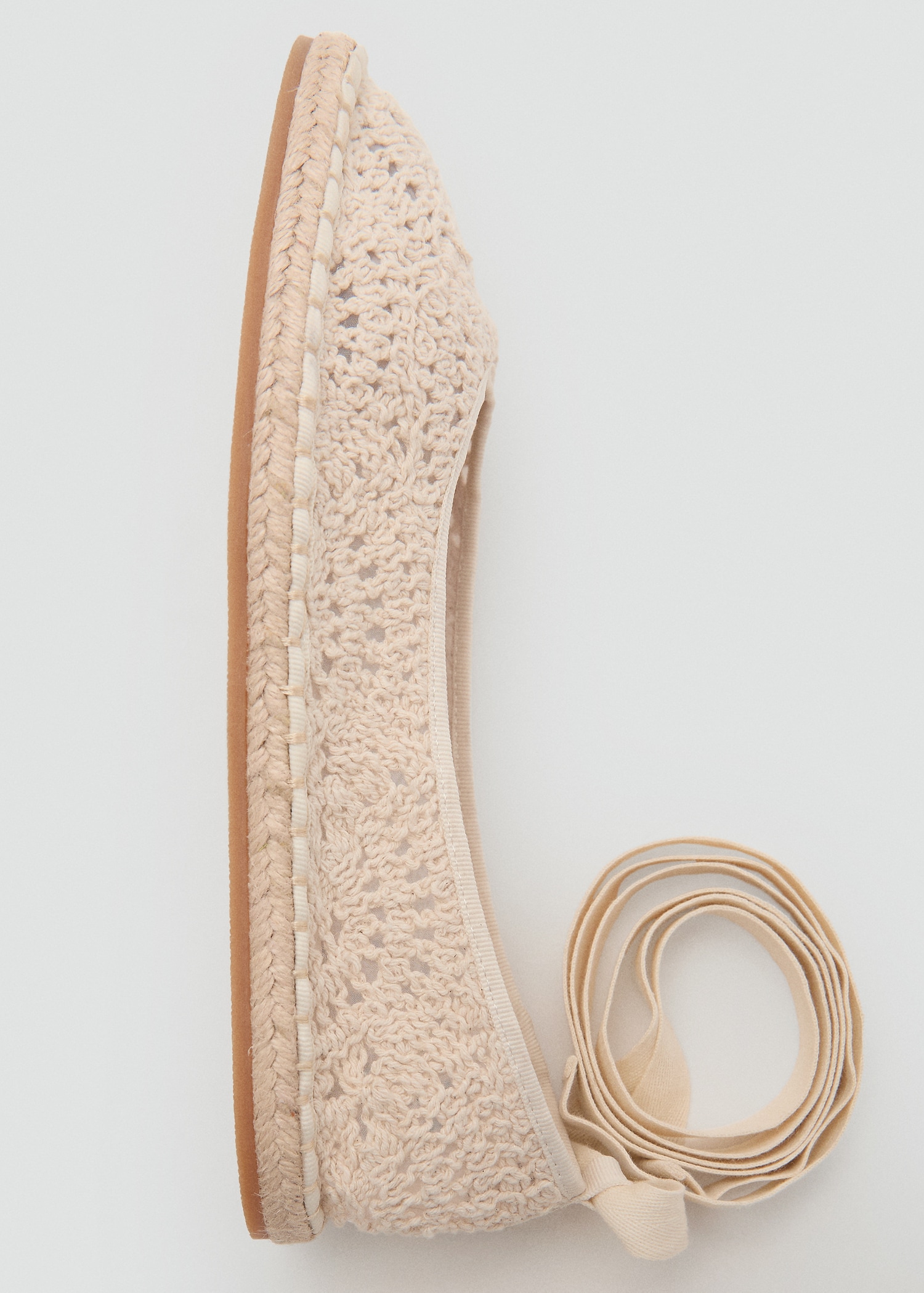 Crochet ballet flats - Details of the article 3