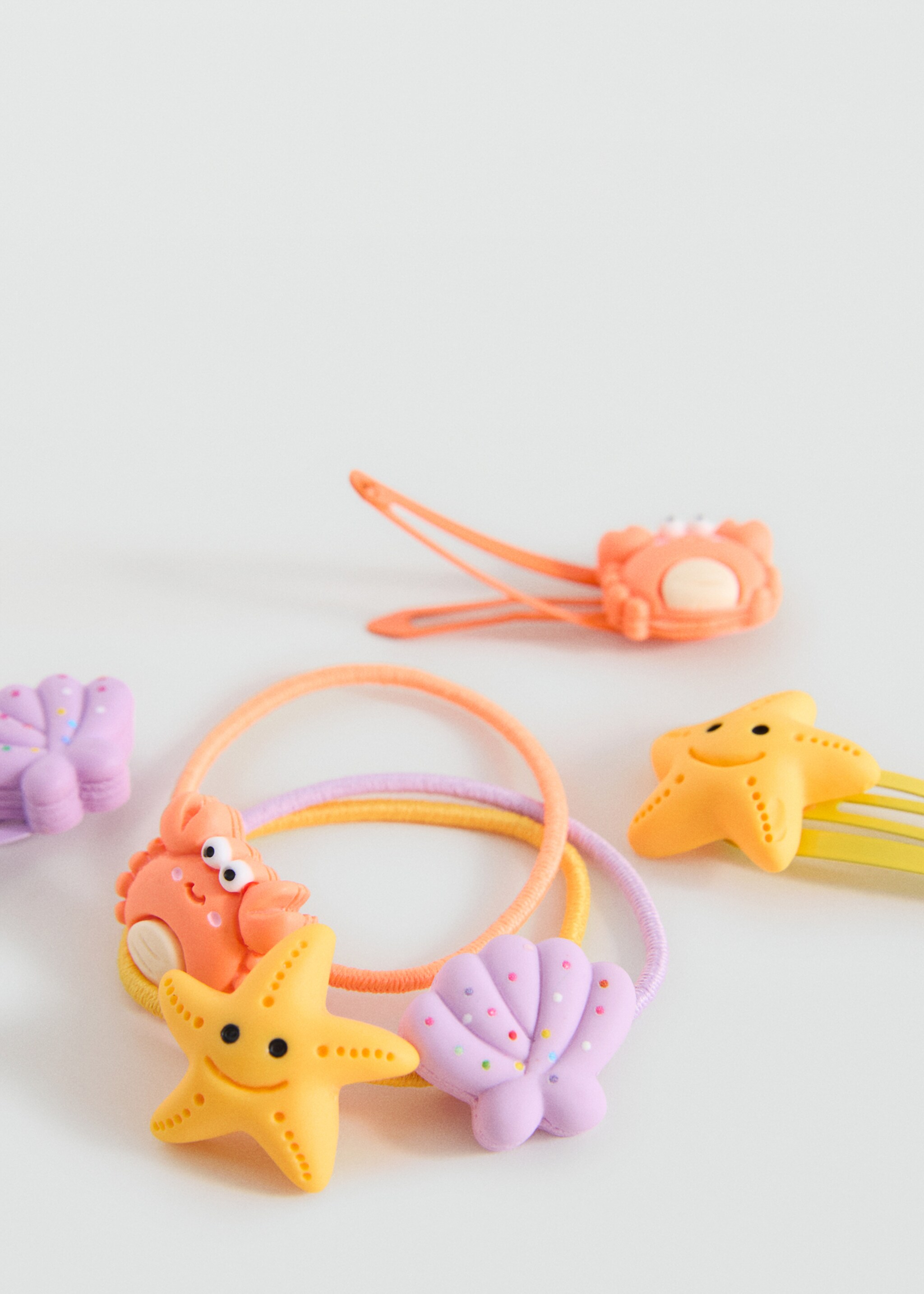 Pack of rubber bands and clips - Medium plane
