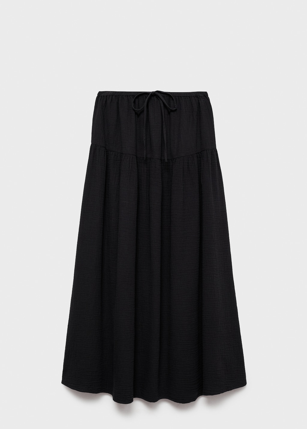 Cotton drawstring skirt - Women | MANGO USA