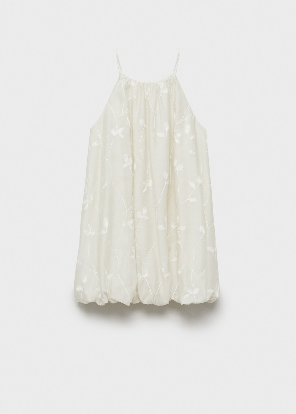 Balloon halter dress - image 5