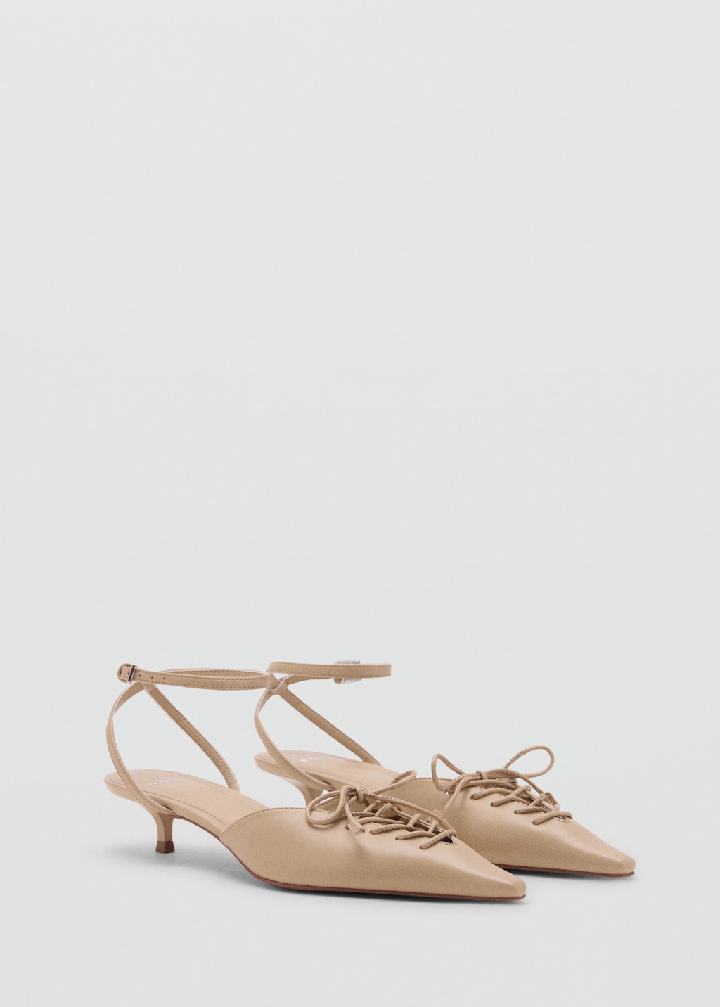 Lace-up high heel shoes - image 3