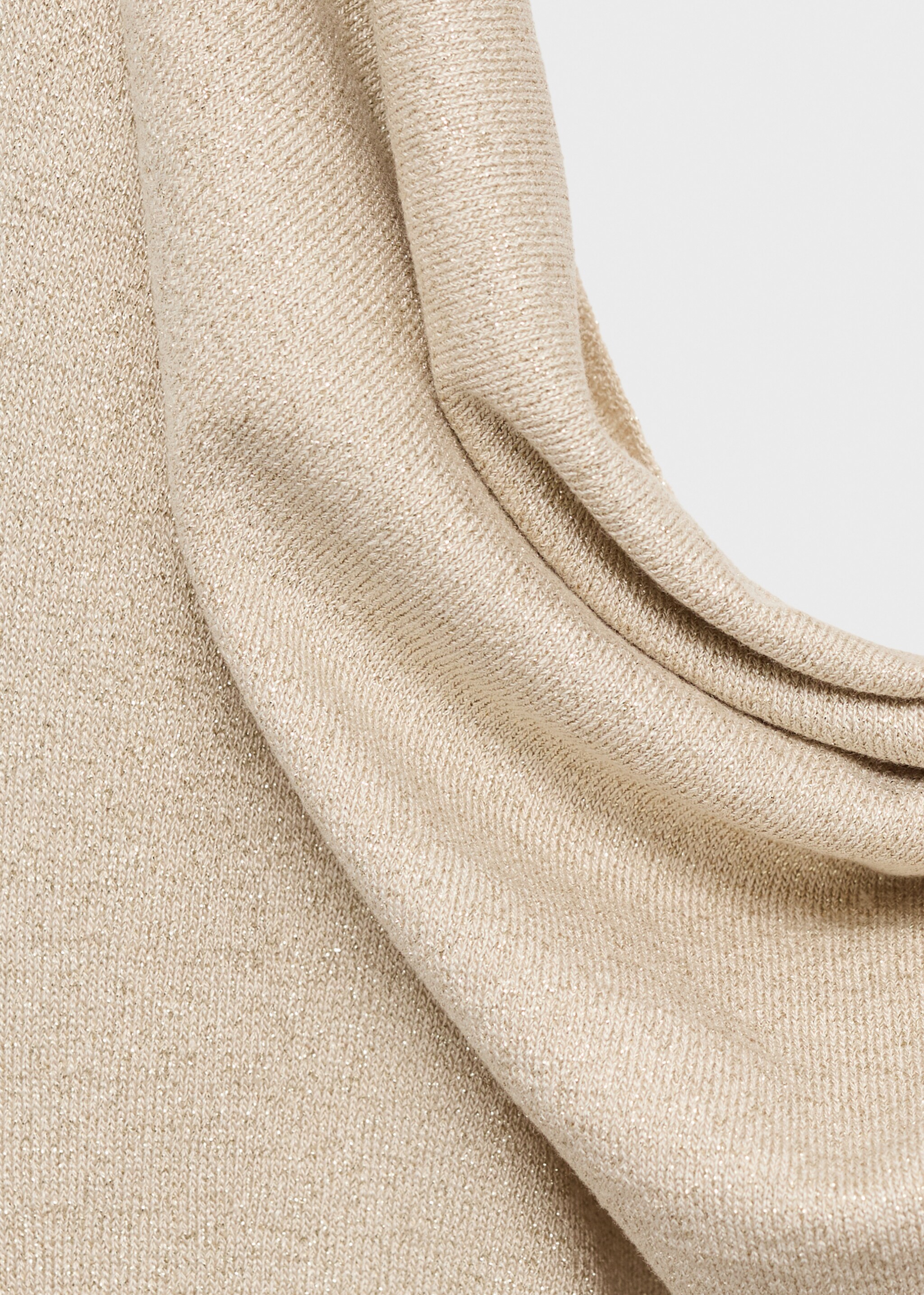 Neckholder-Top aus Lurex - Detail des Artikels 8