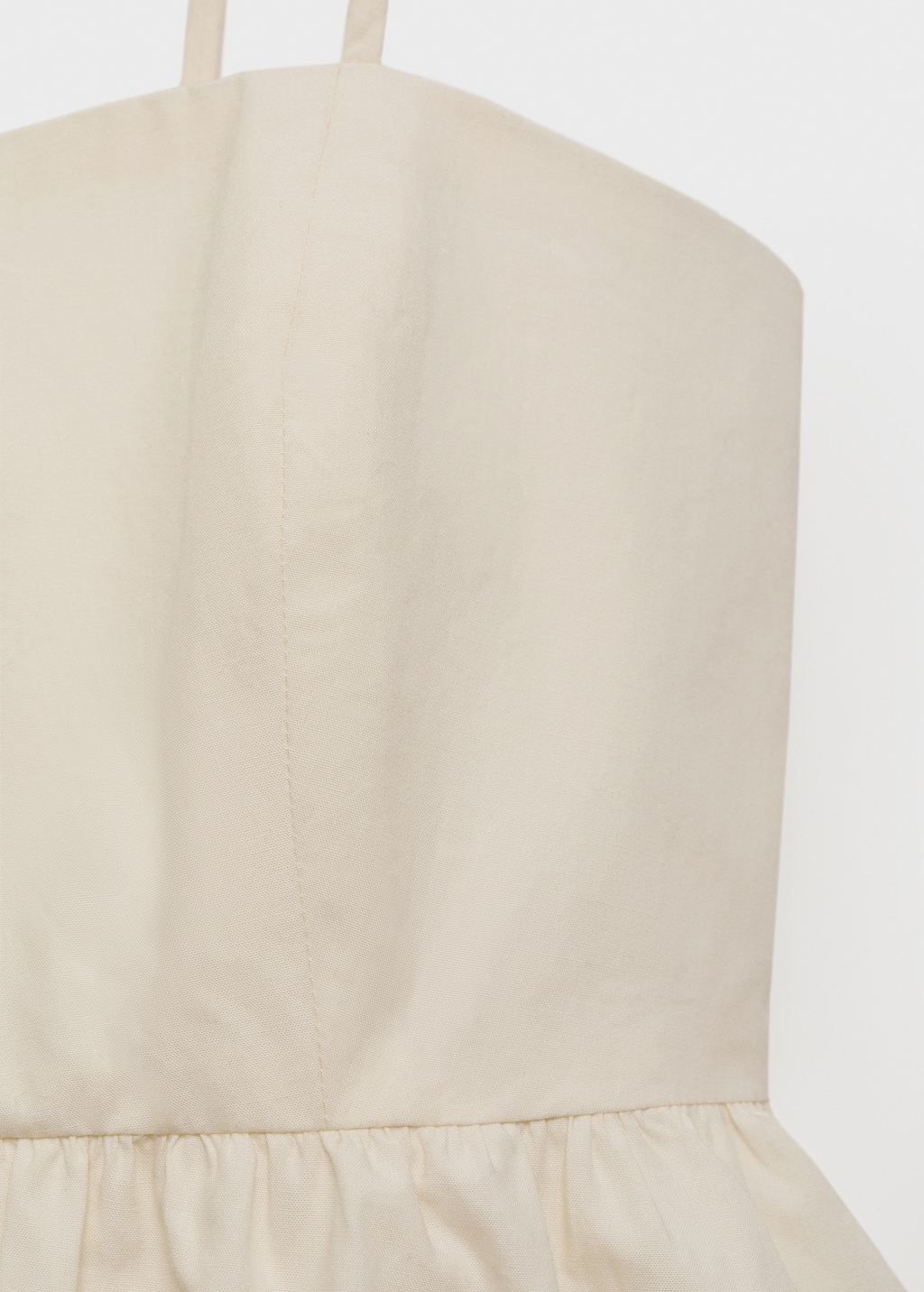 Mango Balloon dress with embroidered flowers