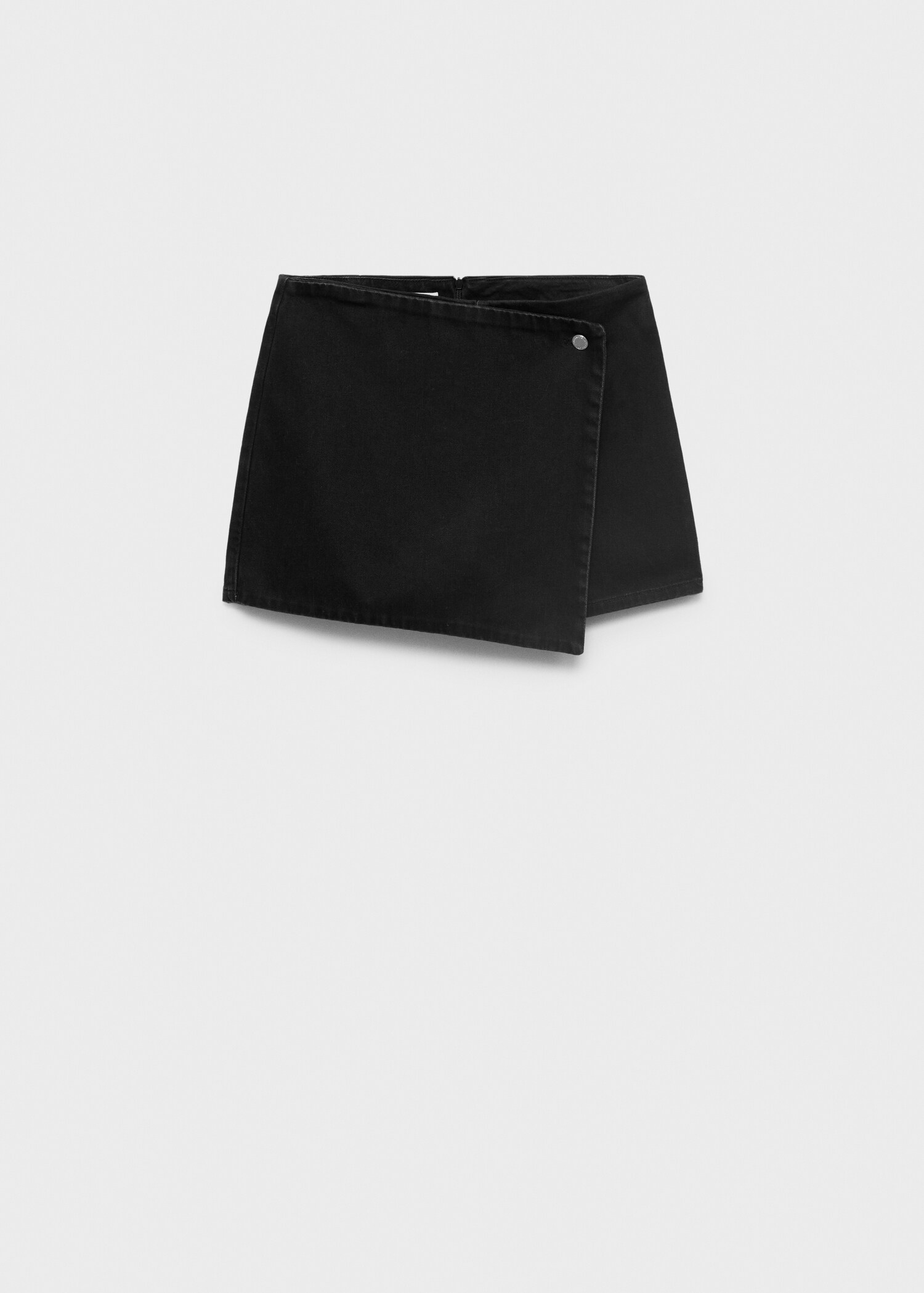 Jupe short en jean croisée - Article sans modèle