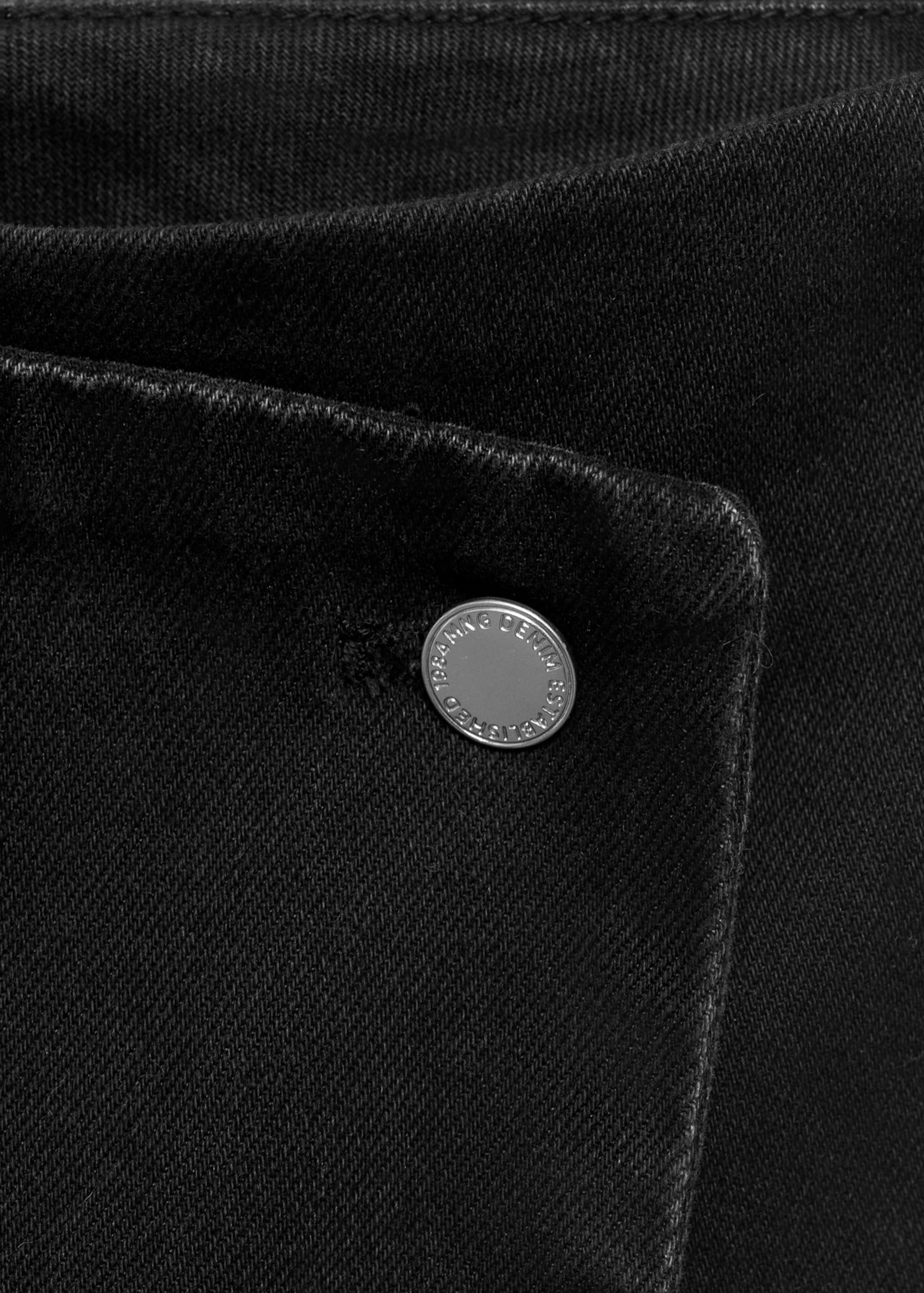 Falda pantalón denim cruzada - Detalle del artículo 8