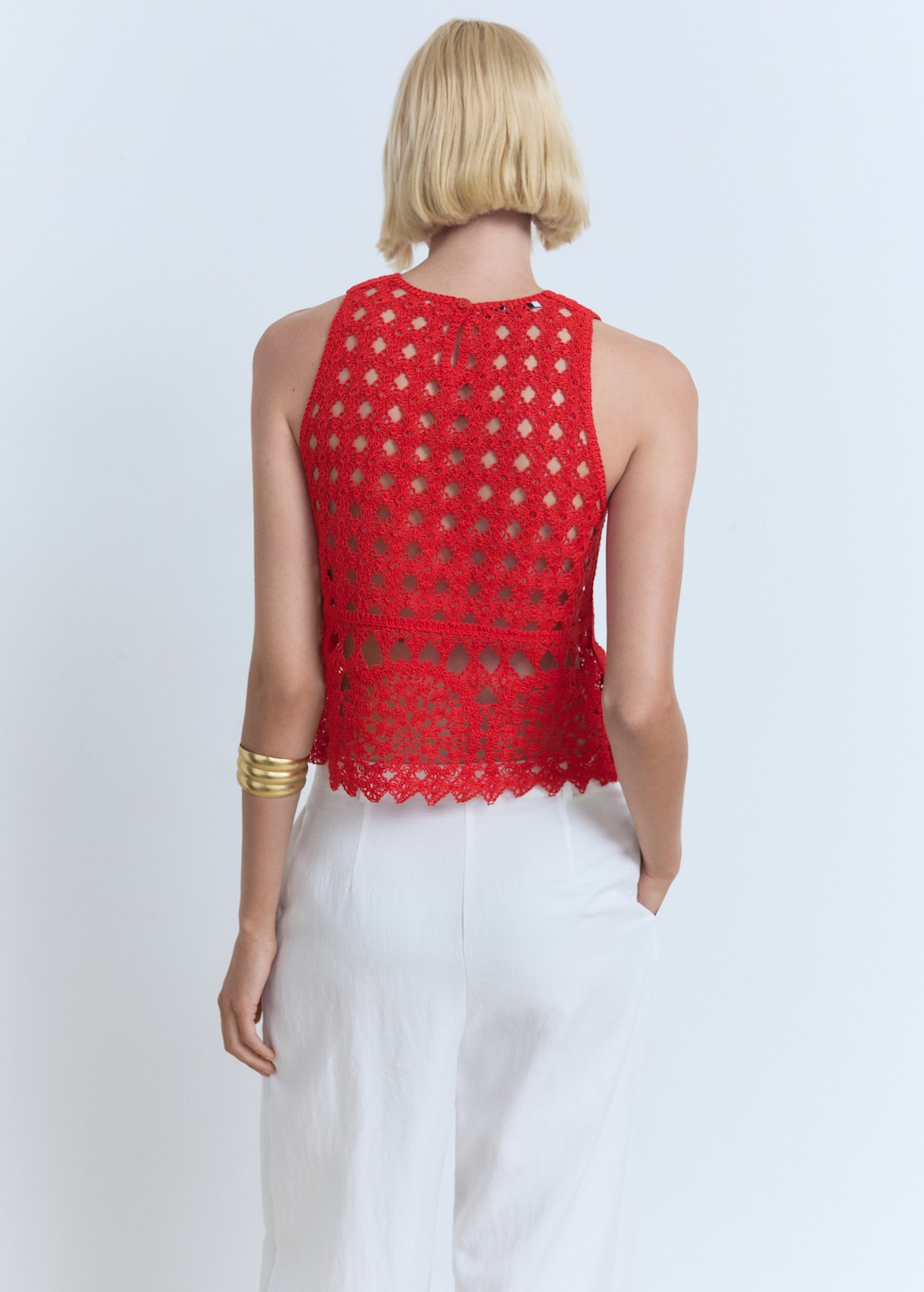 RANDEBOO（ランデブー）の「Classic cropped knit（ニット
