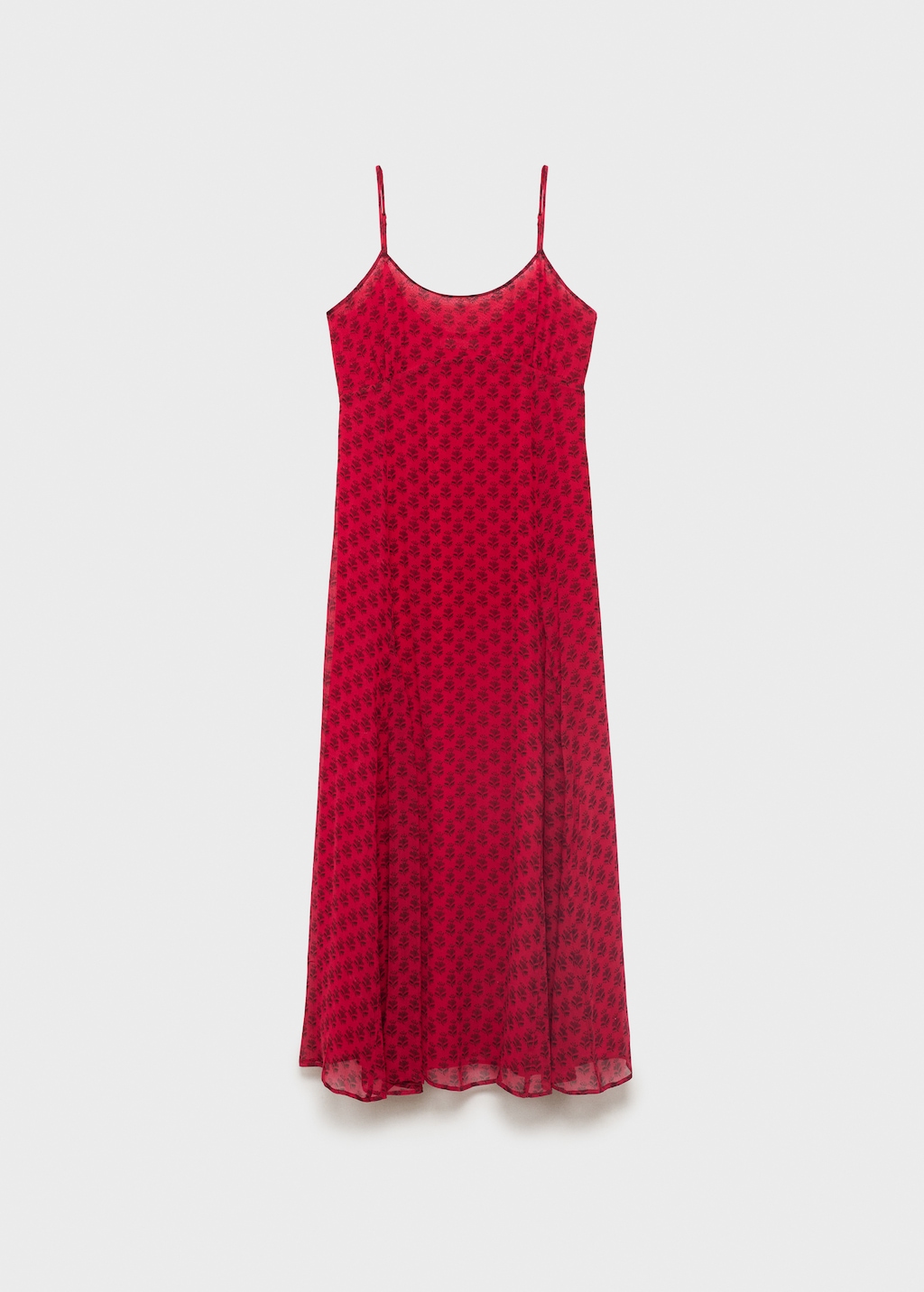 Floral-print chiffon dress - image 4
