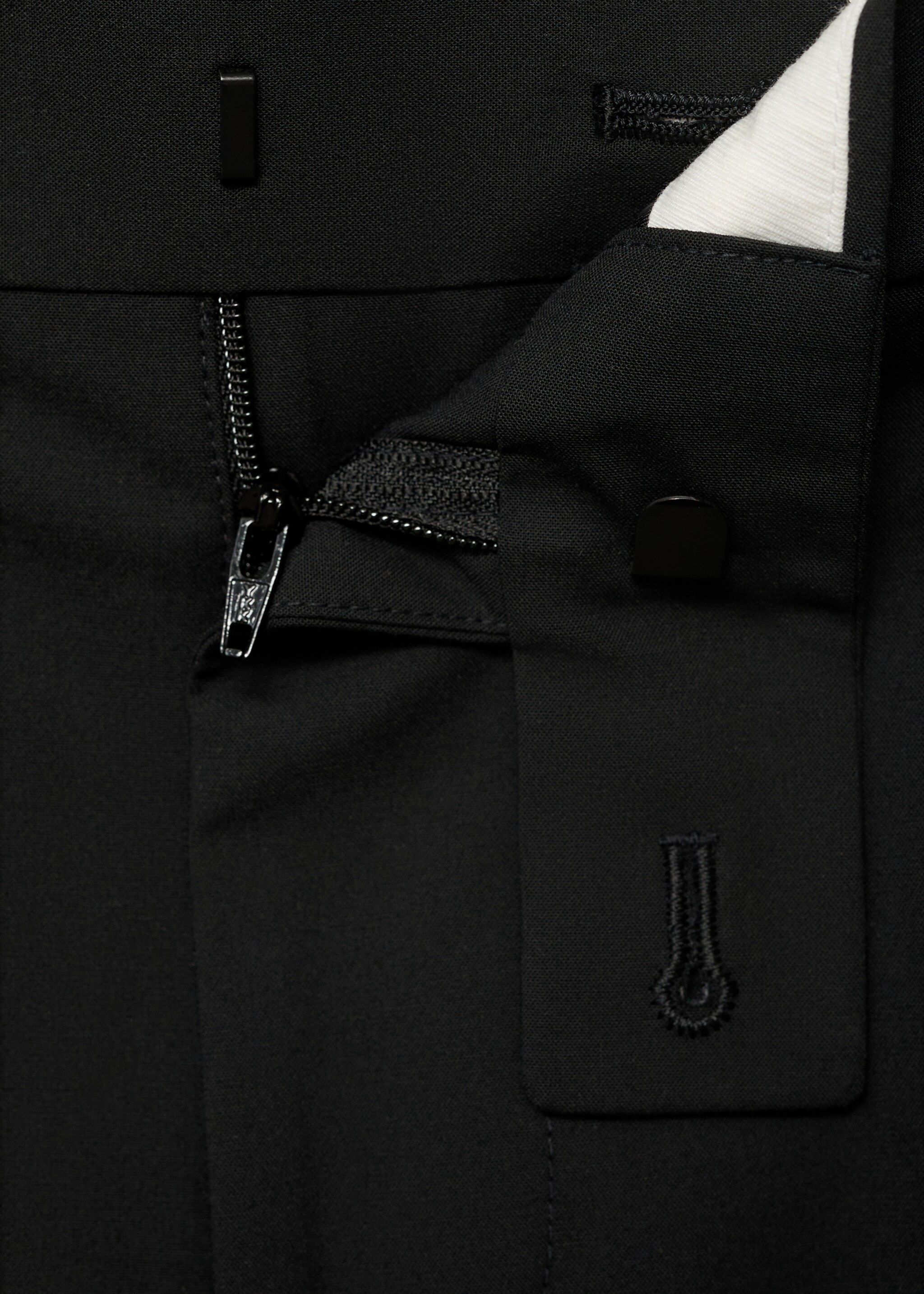 Boston regular-fit suit trousers - Details of the article 8