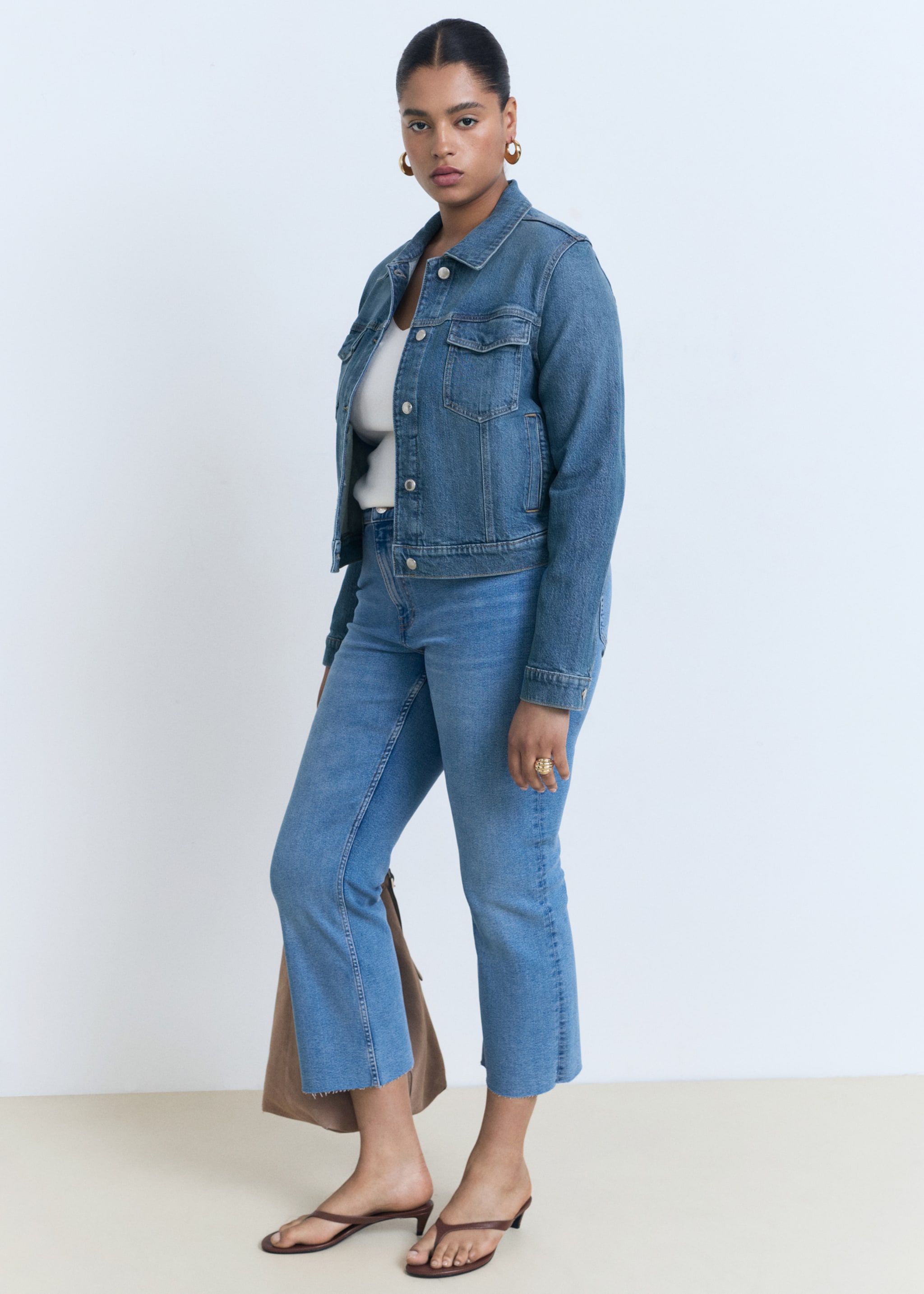 Pockets denim jacket - Details of the article 3