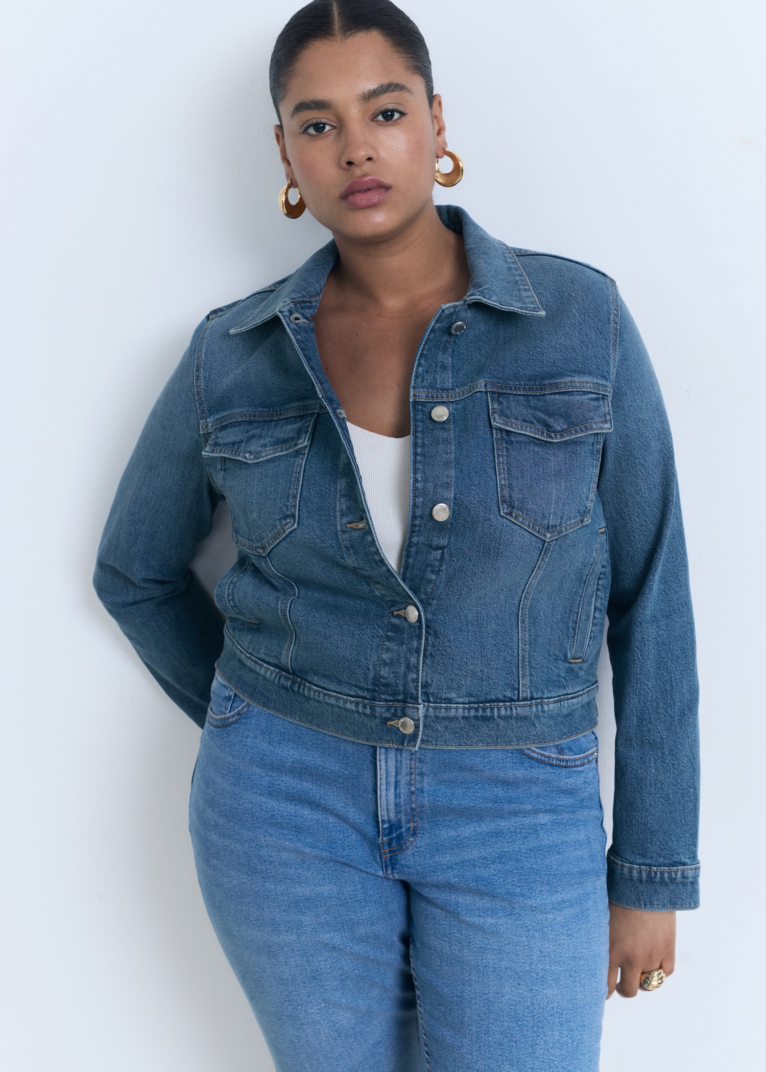 Chaqueta vaquera bolsillos - Detalle del artículo 5