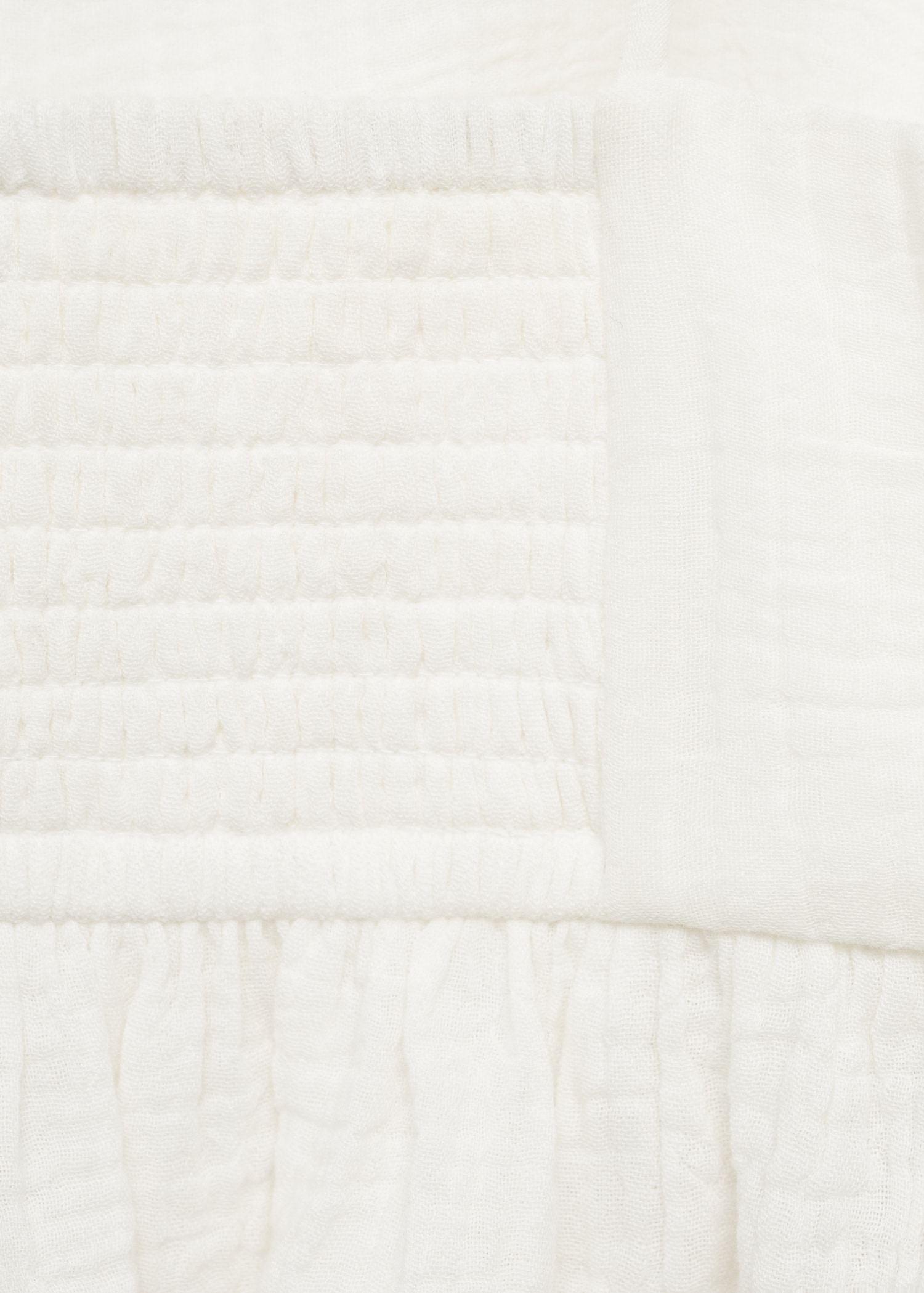 Cotton top with ruffles - Details of the article 0