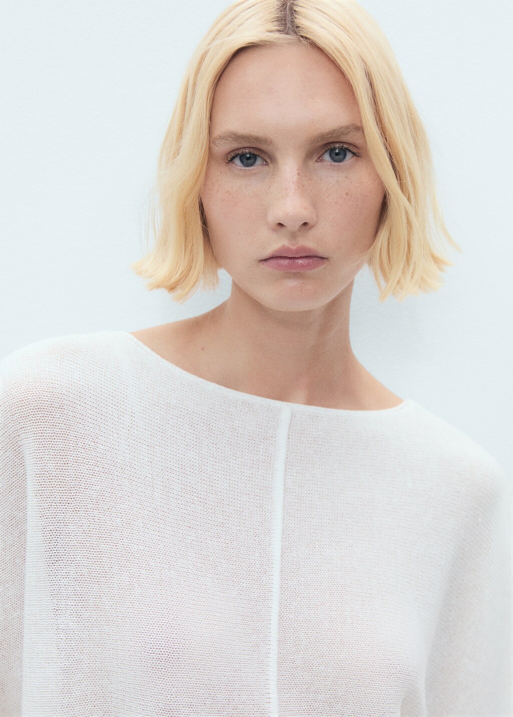 Oversized fine-knit sweater - image 4